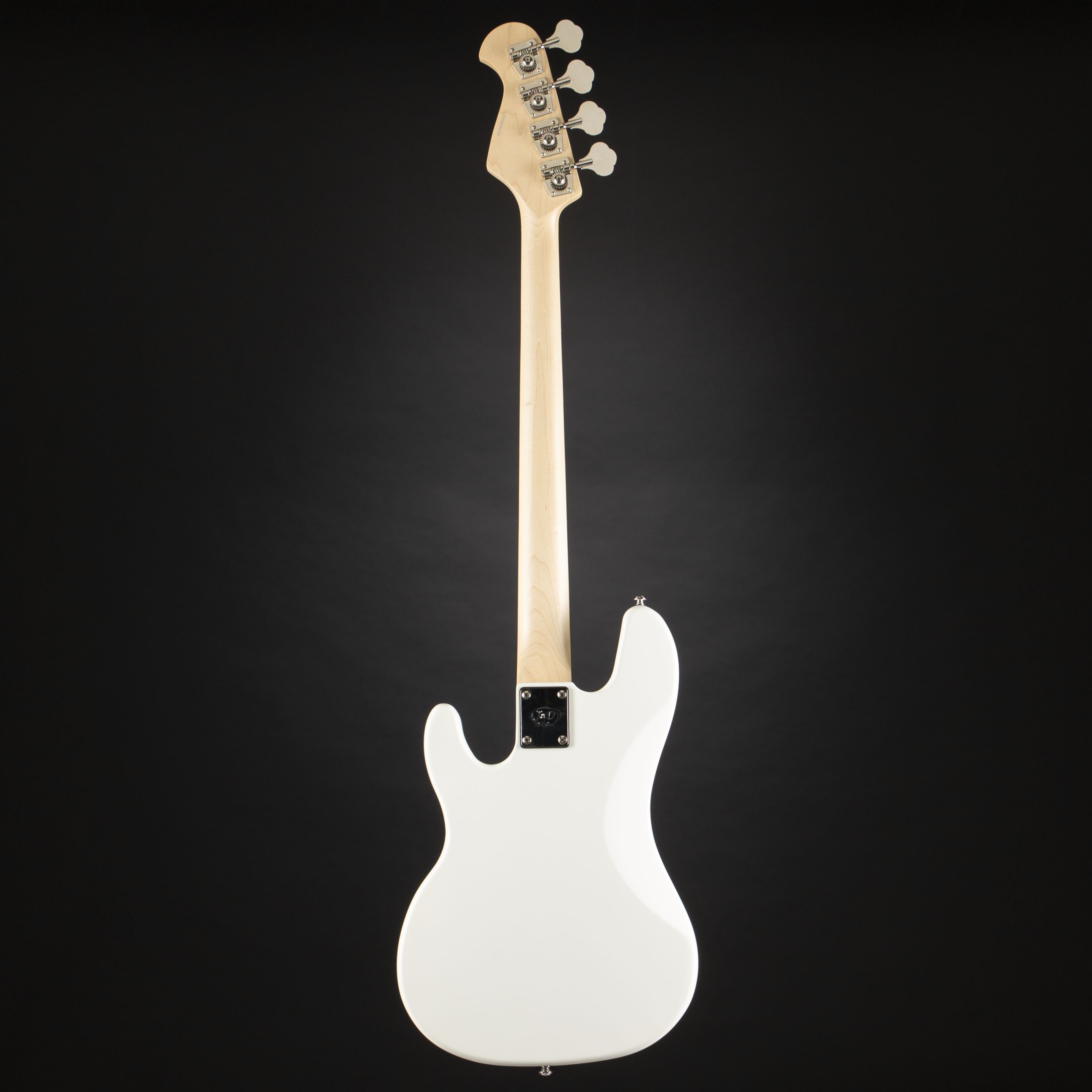 J & D E-Bass, PB White Anfänger E-Bass mit Split-Coil Pickup und bequemem Hals, E-Bässe, 4-Saiter E-Bässe, PB White E-Bass, Anfänger E-Bass, Split-Coil Pickup