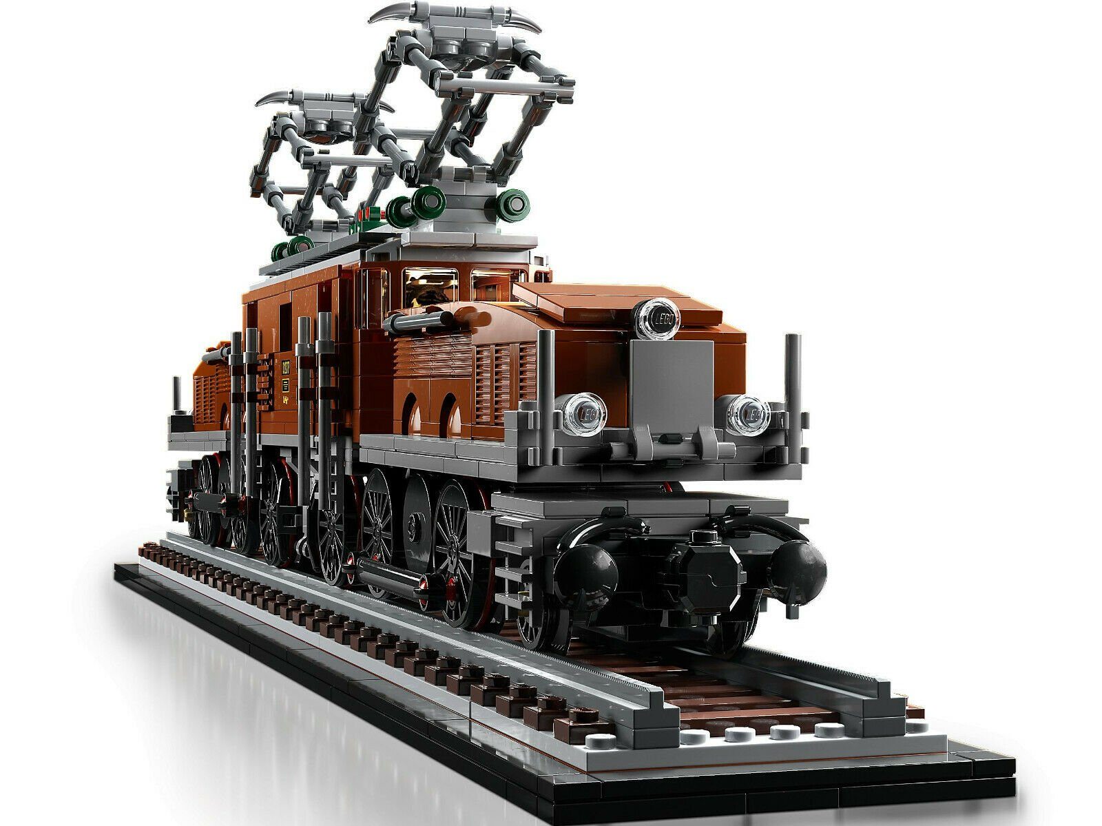 LEGO® Krokodil Lokomotive (10277) Spielbausteine, (1271 St) – Bild 3 von 5