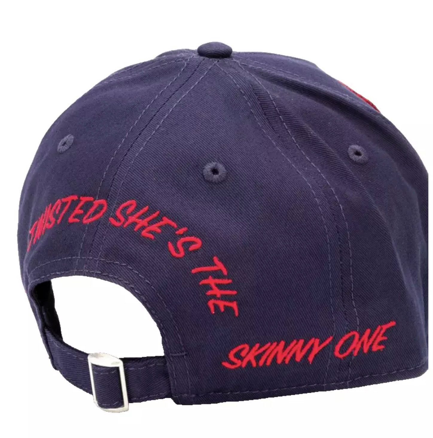 Dsquared2 Baseball Cap Basebalkappe I AM NOT DEAN SKINNY Icon Baseball Cap Kappe rebellischen Streetwear-Stil mit luxuriösen Details