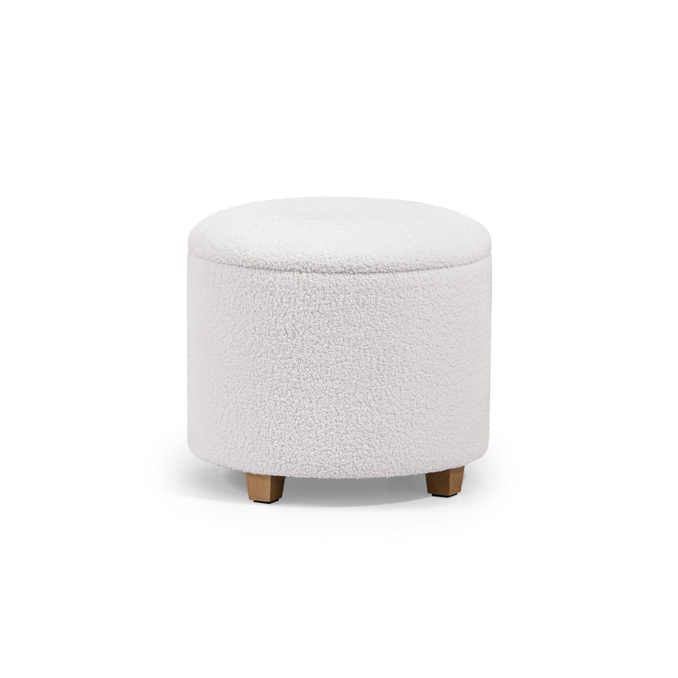 hjh LIVING Polsterhocker Storiano S Hocker Stoff Höhe 42.0 cm, Hocker gepolstert