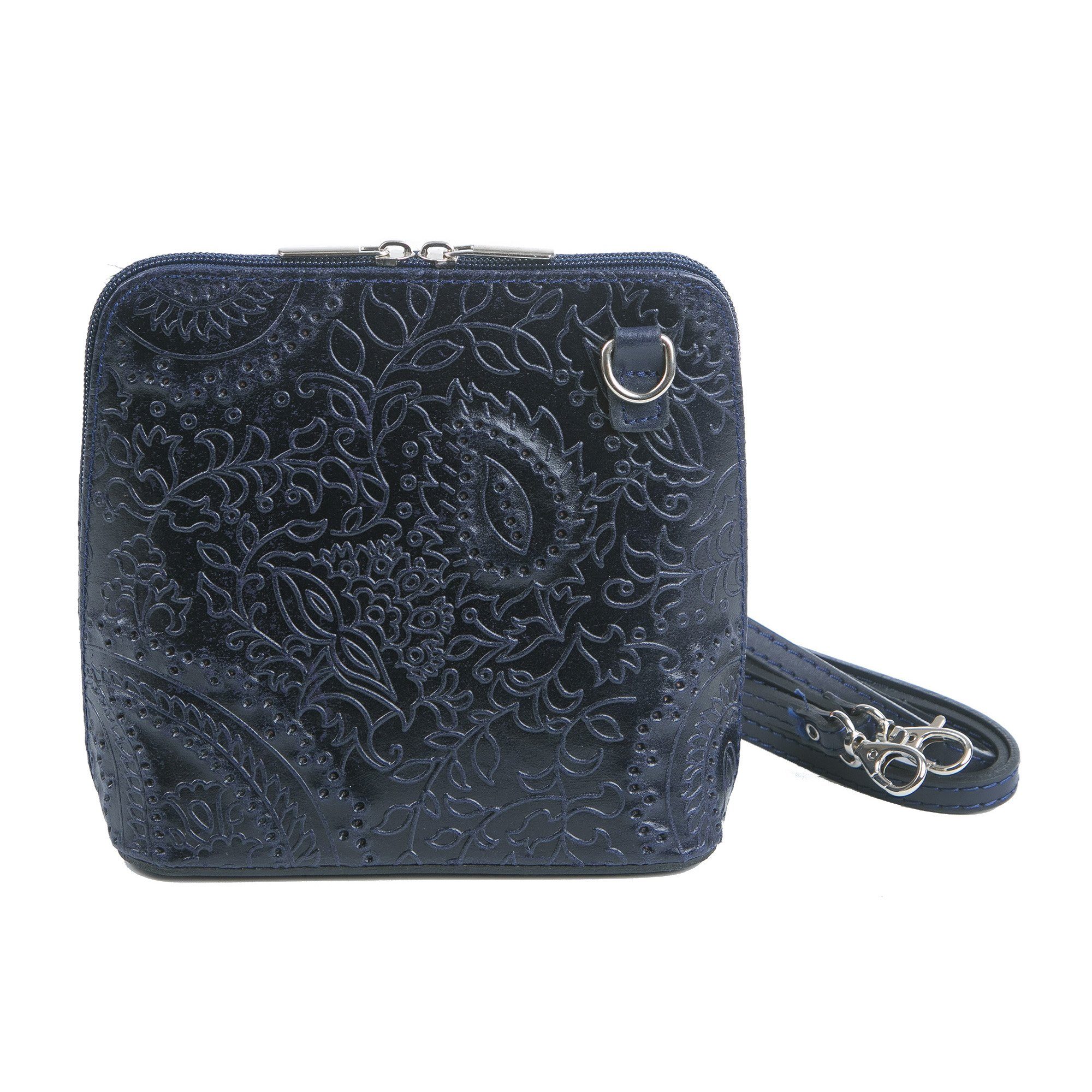 Der Trachtler Trachtentasche Paisley, mit verspielter Prägung -ECHT LEDER-