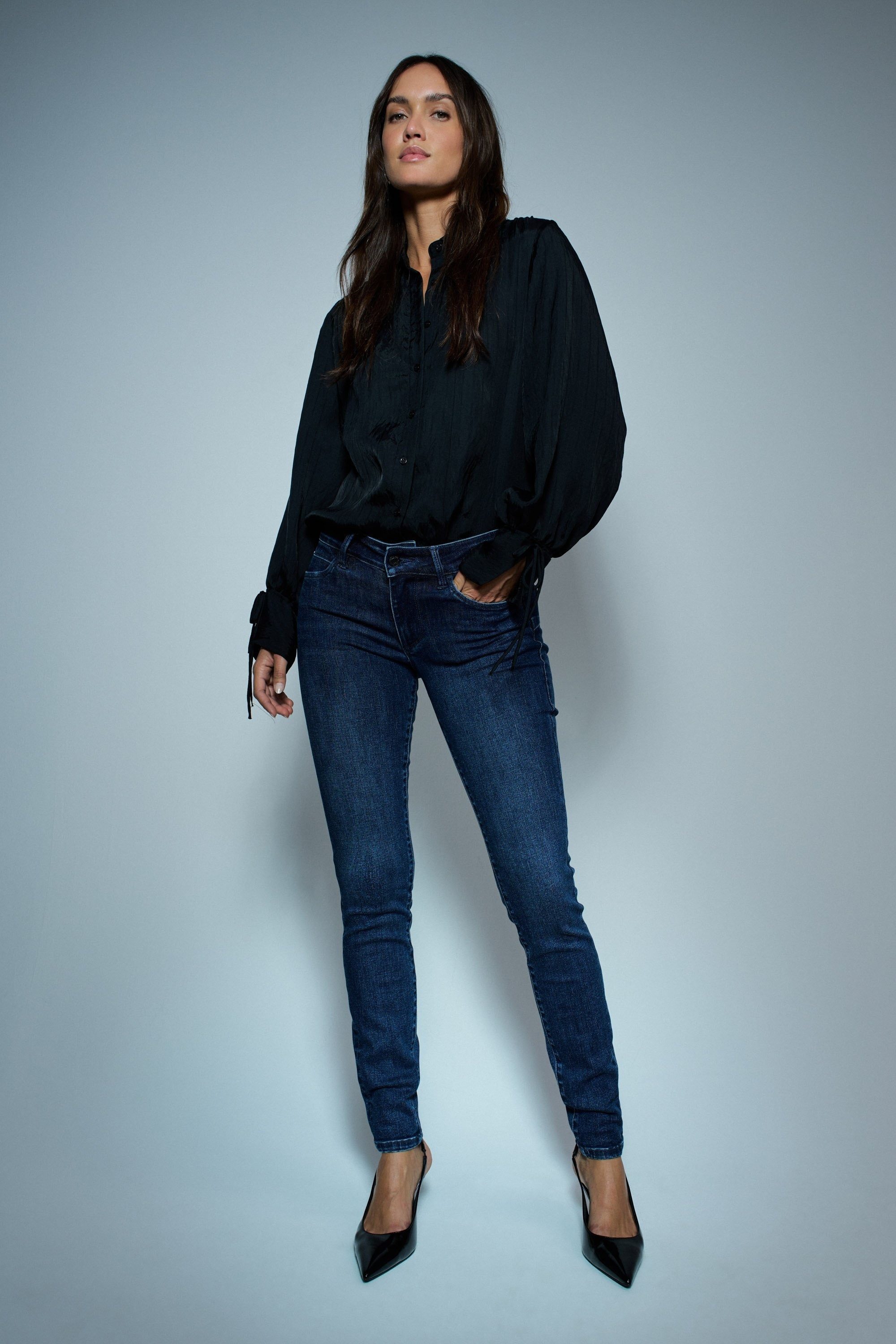 Salsa Stretch-Jeans SALSA JEANS WONDER PUSH UP SKINNY 21010331.852 – Bild 5 von 5