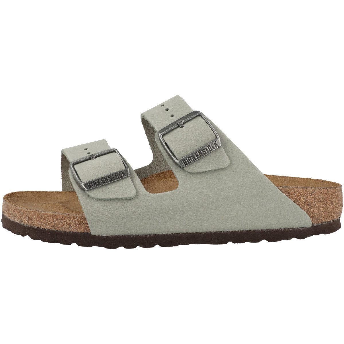 Birkenstock Arizona geöltes Nubukleder schmal Sandale Sandaletten, Sommerschuhe, Badeschuhe, Riemchen, Schlappen