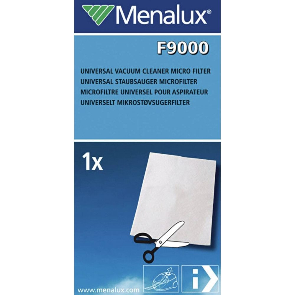 Menalux Menalux F9000 Microfilter für Staubsauger. Elektro-Kabel, Hochwertiger Microfilter für optimale Reinigungseffizienz