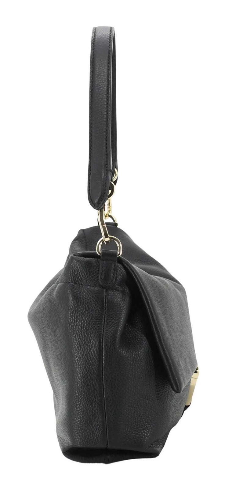 Abro Schultertasche Shoulder Bag Temi, aus echtem Rindsleder
