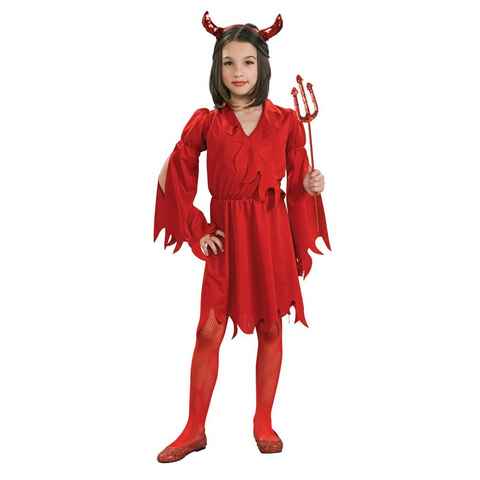 Rubie´s Kostüm Teufelsmädchen, Kleiner roter Dämon für Karneval und Halloween