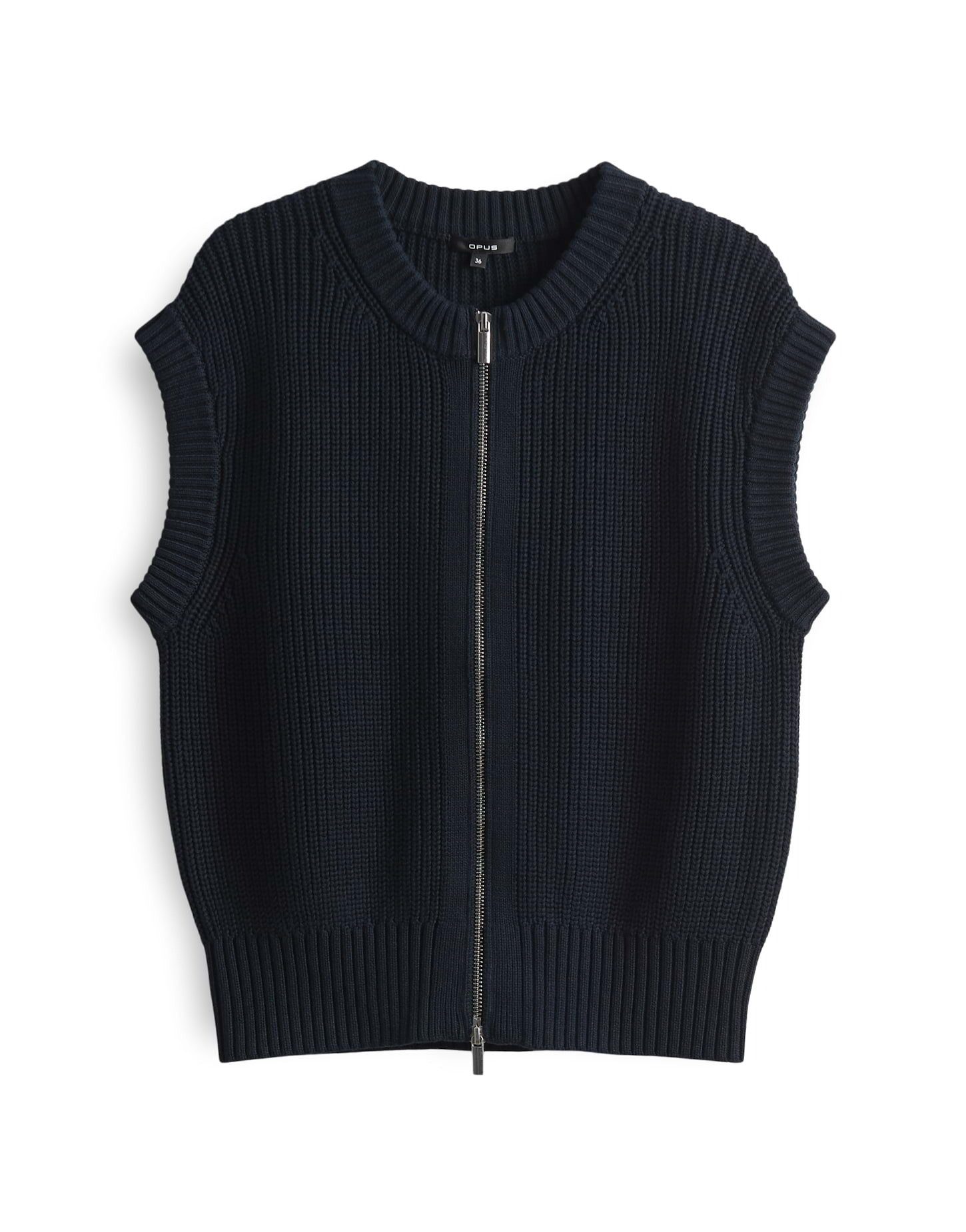 OPUS Strickweste DUFKA Regular aus Baumwolle günstig online kaufen