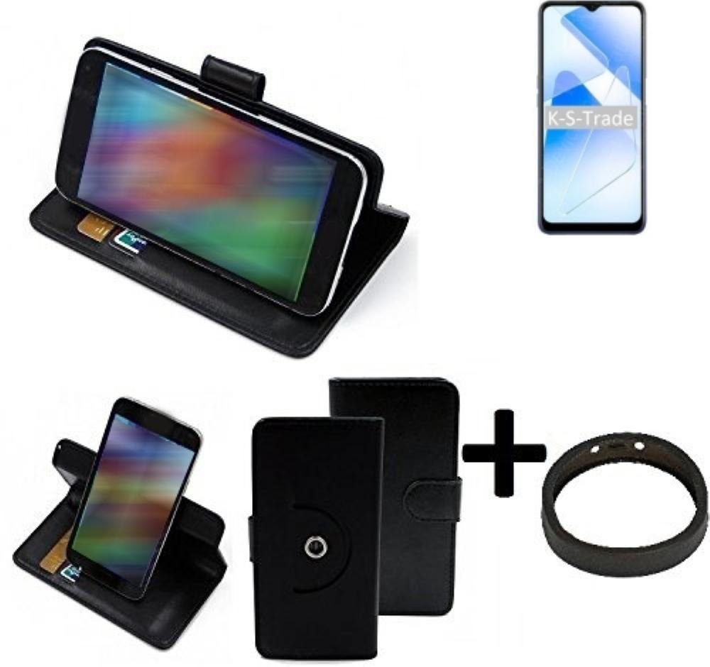 K-S-Trade Handyhülle für Oppo A53s 5G, Case Schutz Hülle + Bumper Handy Hülle Flipcase Smartphone Cover