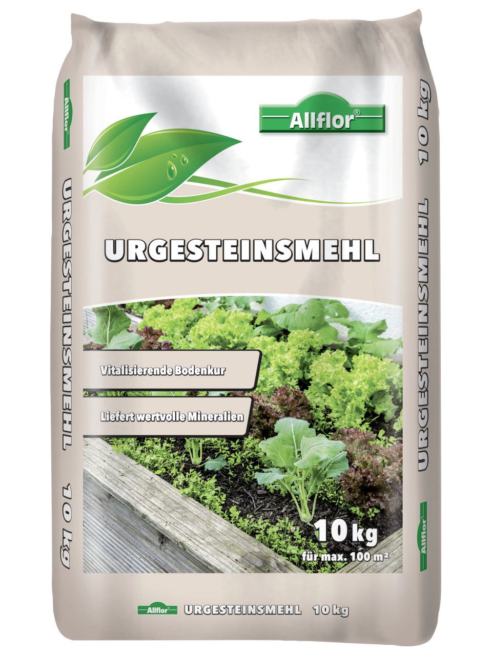 Allflor Bodenverbesserer Allflor Urgesteinmehl 10 kg Beutel