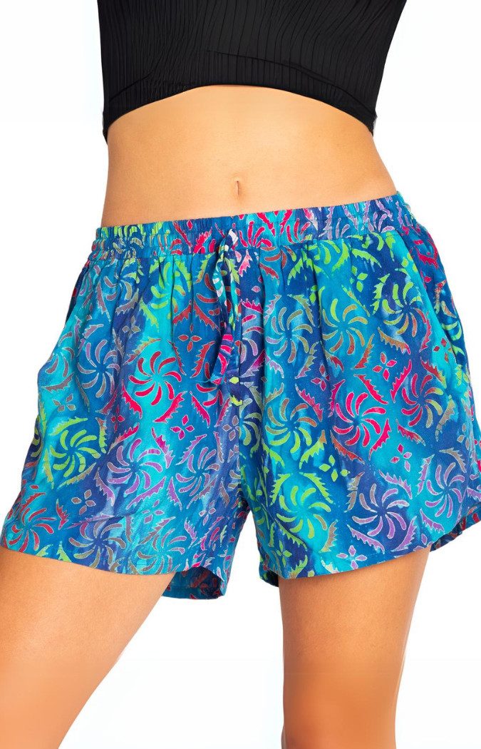 PANASIAM Strandshorts Damen Shorts Wachsbatik für günstig online kaufen