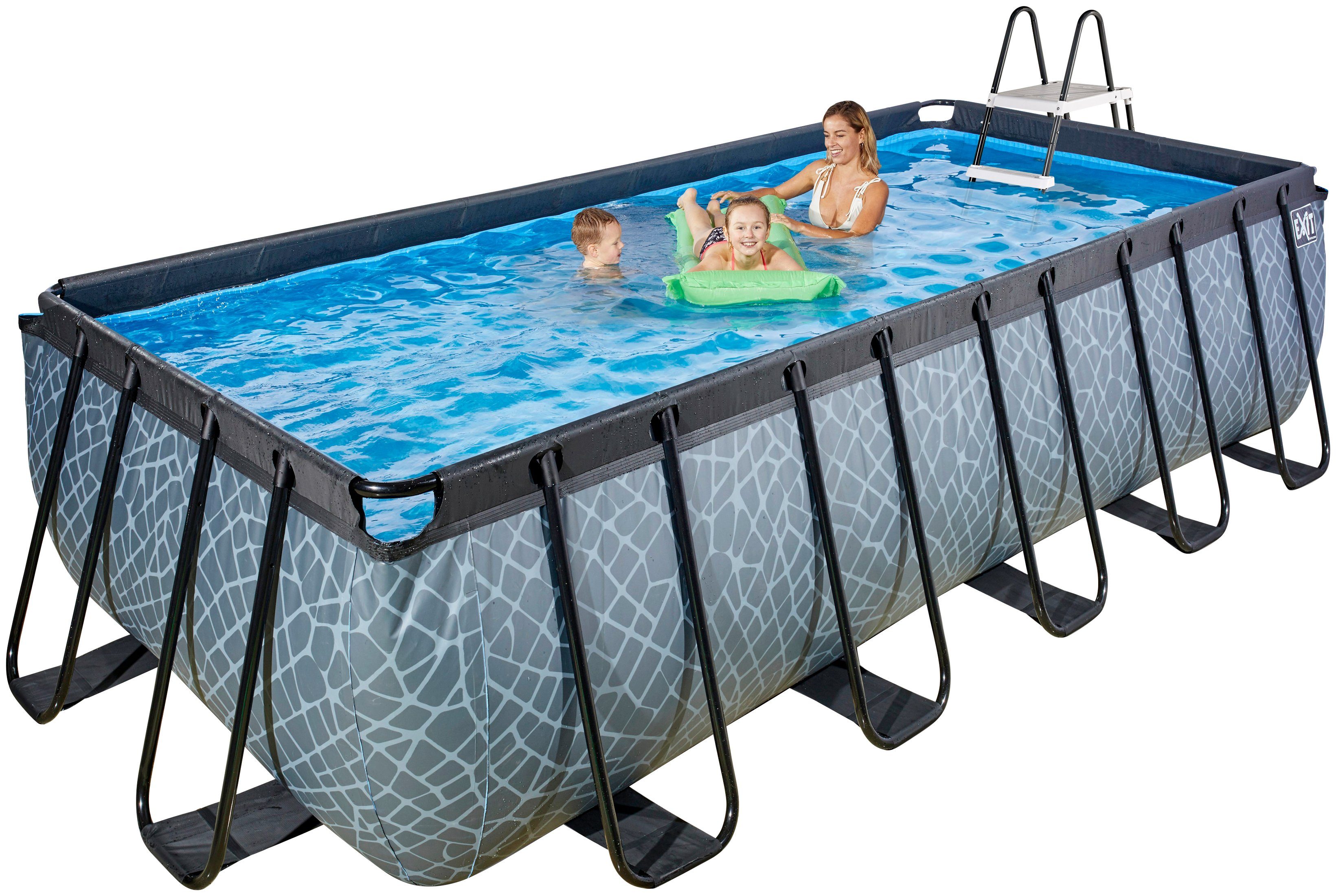 EXIT Framepool BxLxH 250x540x122 cm, Mit Kartuschenfilteranlage online