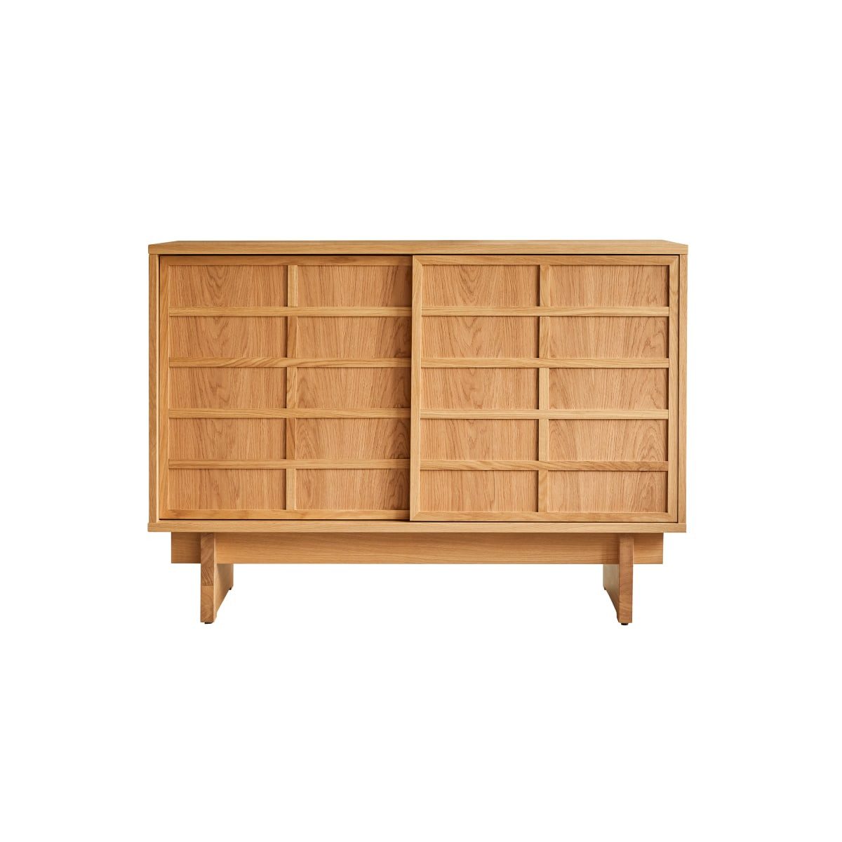 Tikamoon Waschtisch Waschtischunterschrank Miu aus Eiche 115 cm