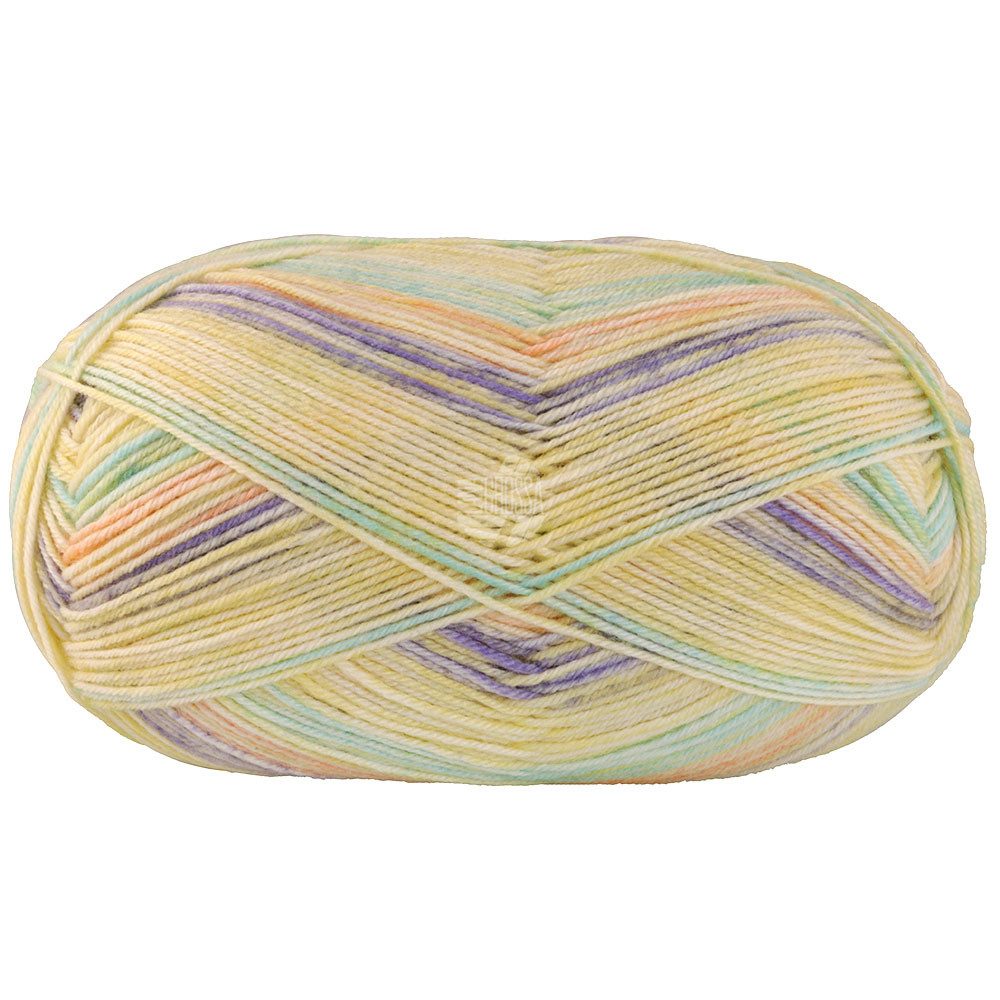 LANA GROSSA MEILENWEIT 100 g MERINO EXTRAFINE LUNA Häkelwolle, 420 m (extraweiche 4-fach Merino-Sockenwolle), 100 g