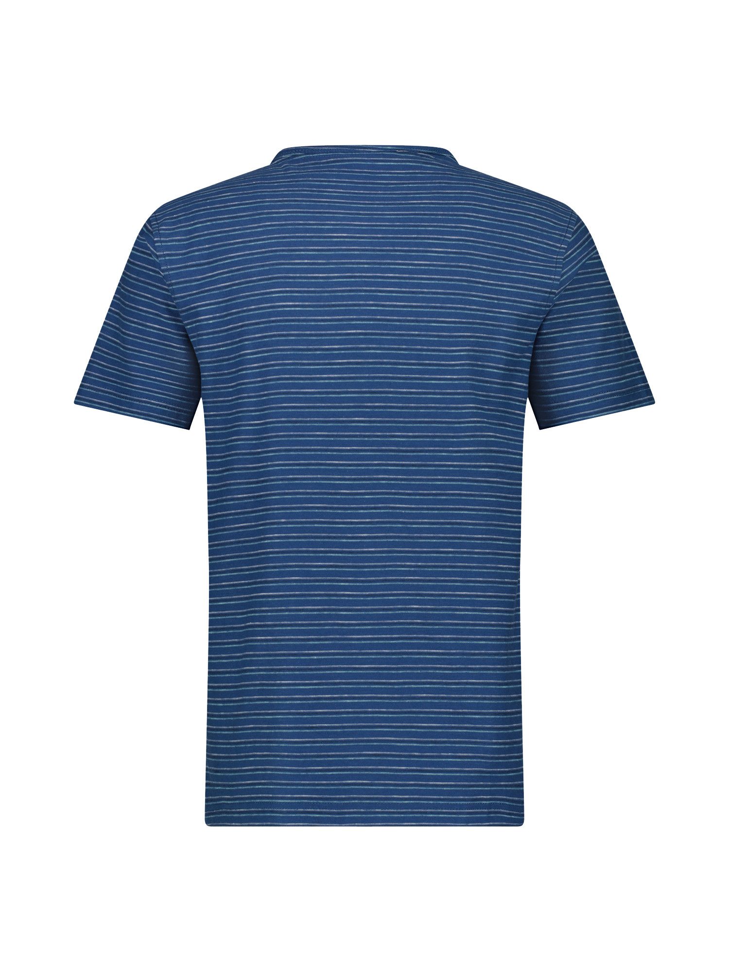 LERROS Henleyshirt LERROS Herren Serafino-Shirt, gestreift
