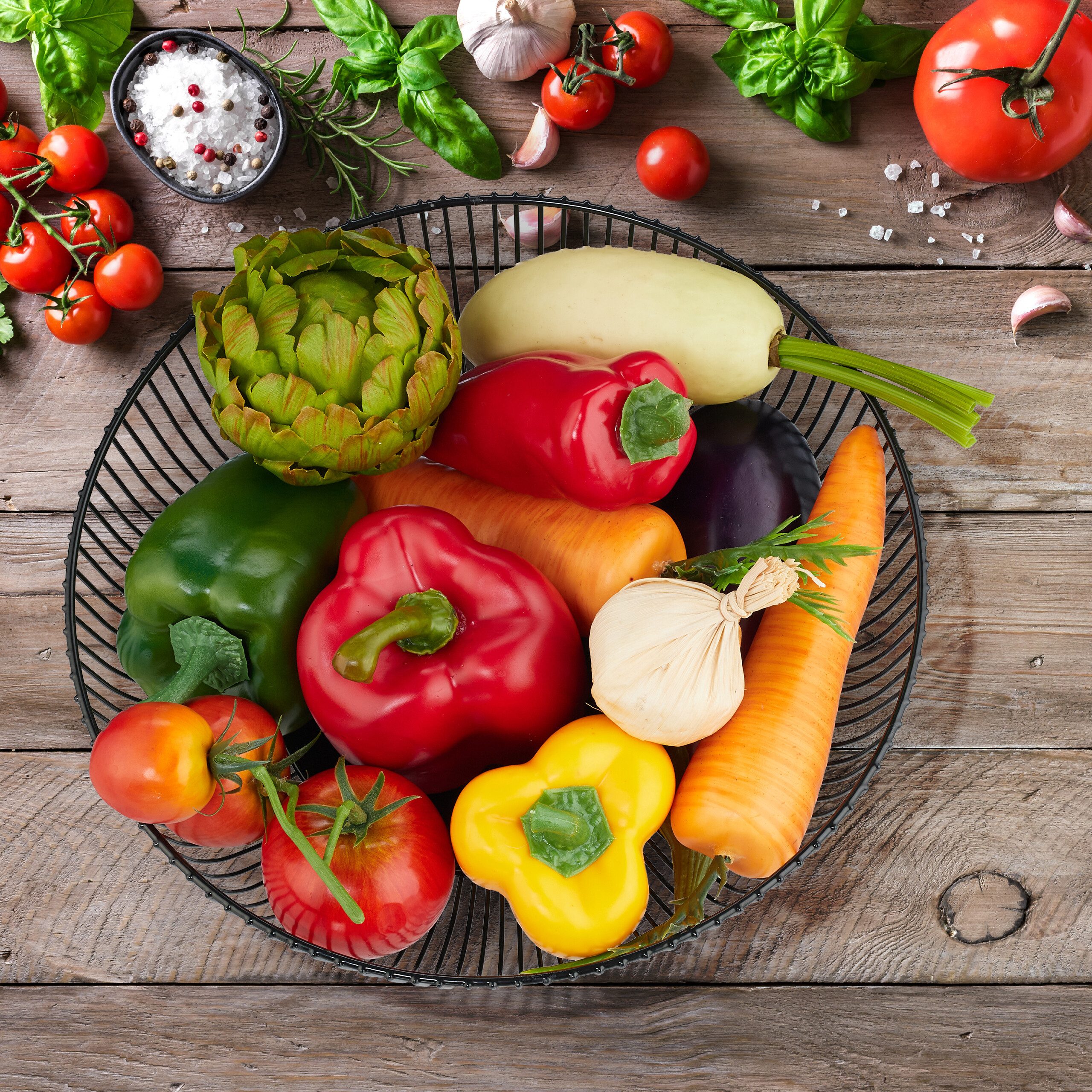 relaxdays Obstschale Schwarze Obstschale aus Metall, Eisen, (1-tlg)