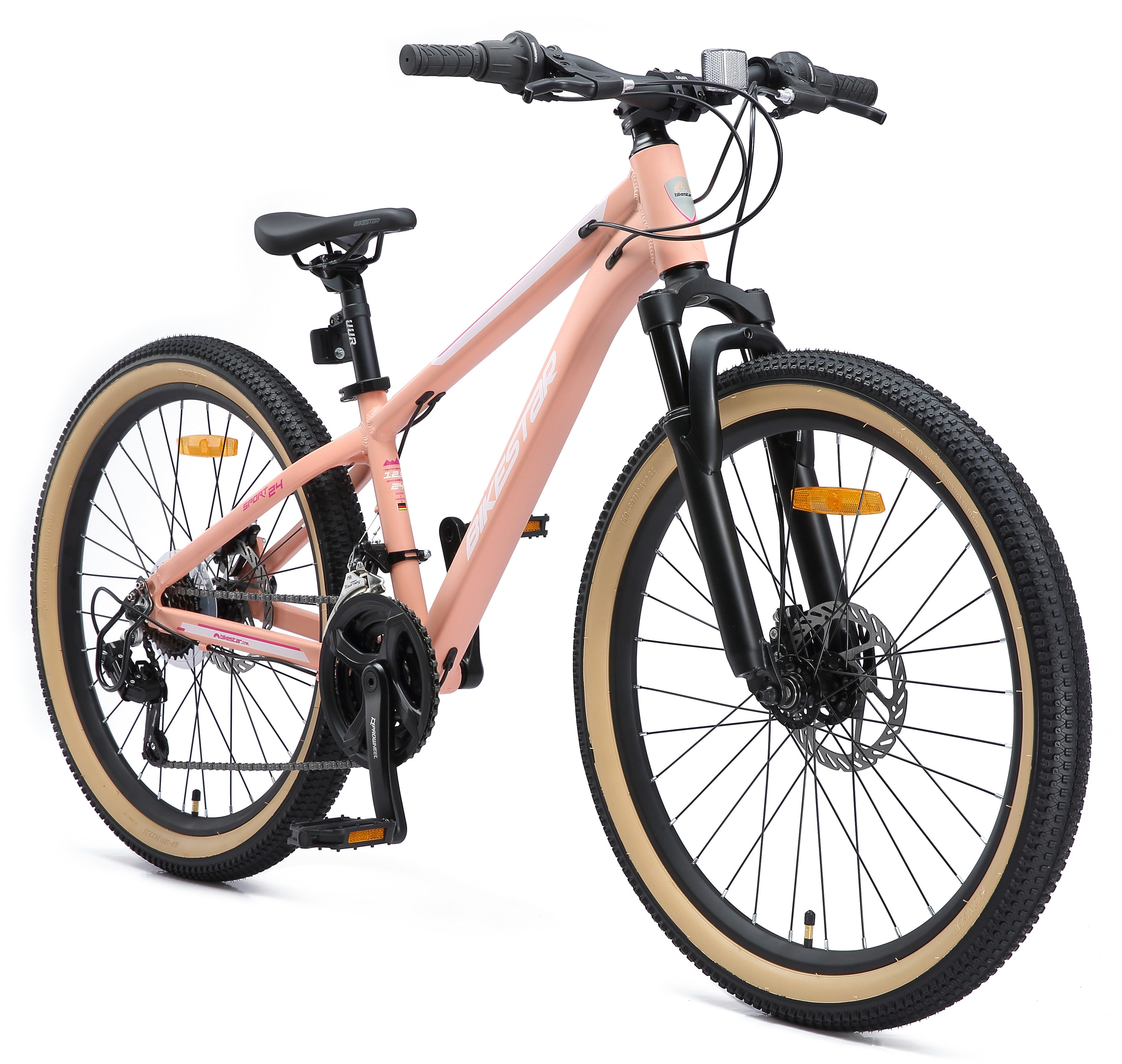 Bikestar Jugendfahrrad, 21 Gang Shimano RD-TY21 Schaltwerk, Kettenschaltung