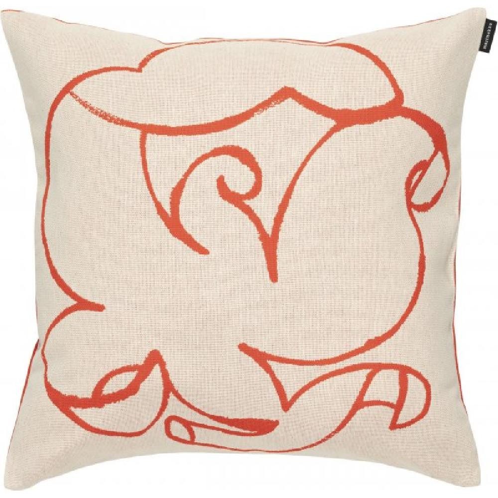 Marimekko Подушкиhülle Подушкиbezug Pistilla Offwhite Tomatored (50x50cm)