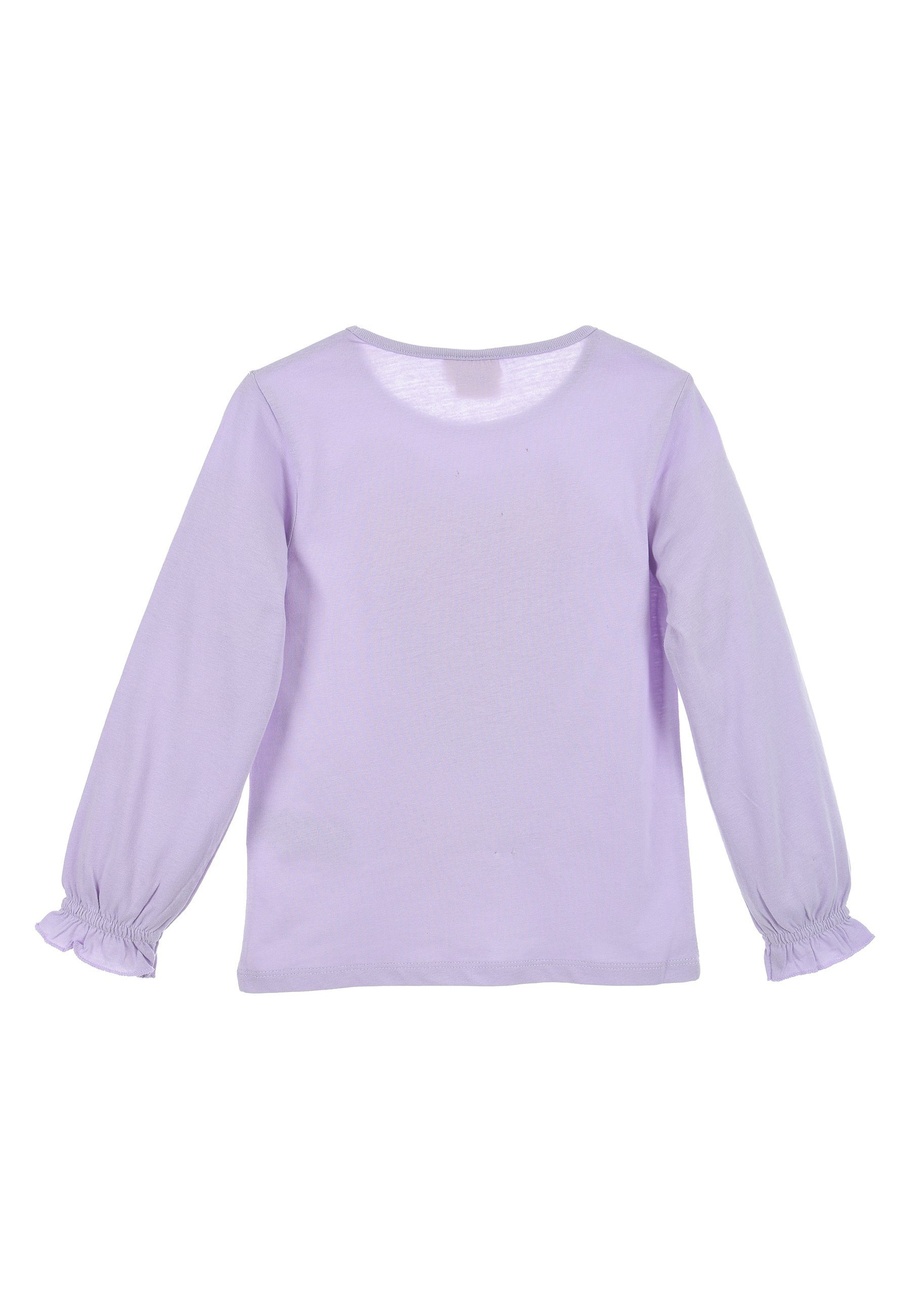 Longsleeve Mädchen Oberteil Kinder langarm Lila Langarmshirt L.O.L. SURPRISE!