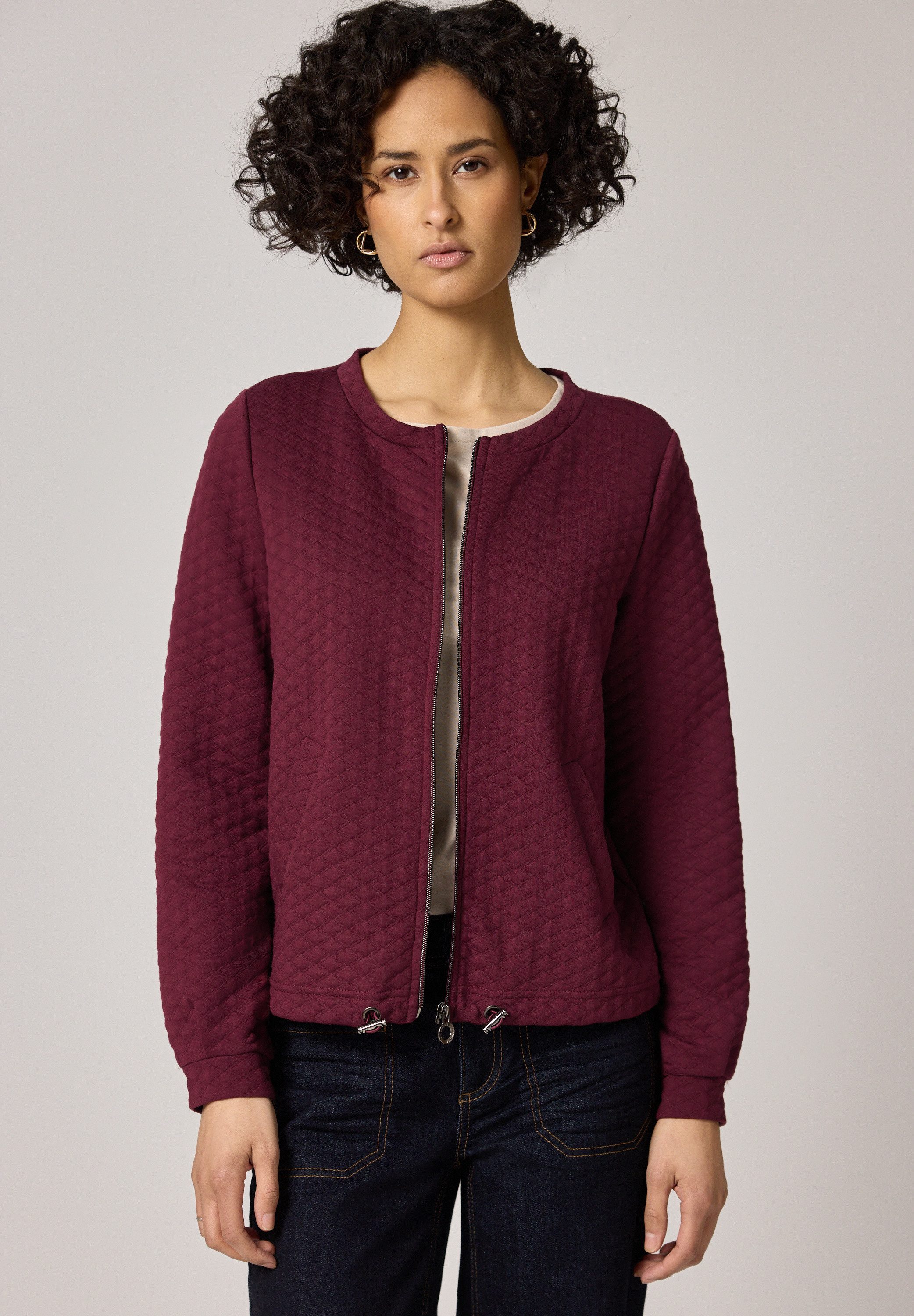 STREET ONE Cardigan mit Struktur