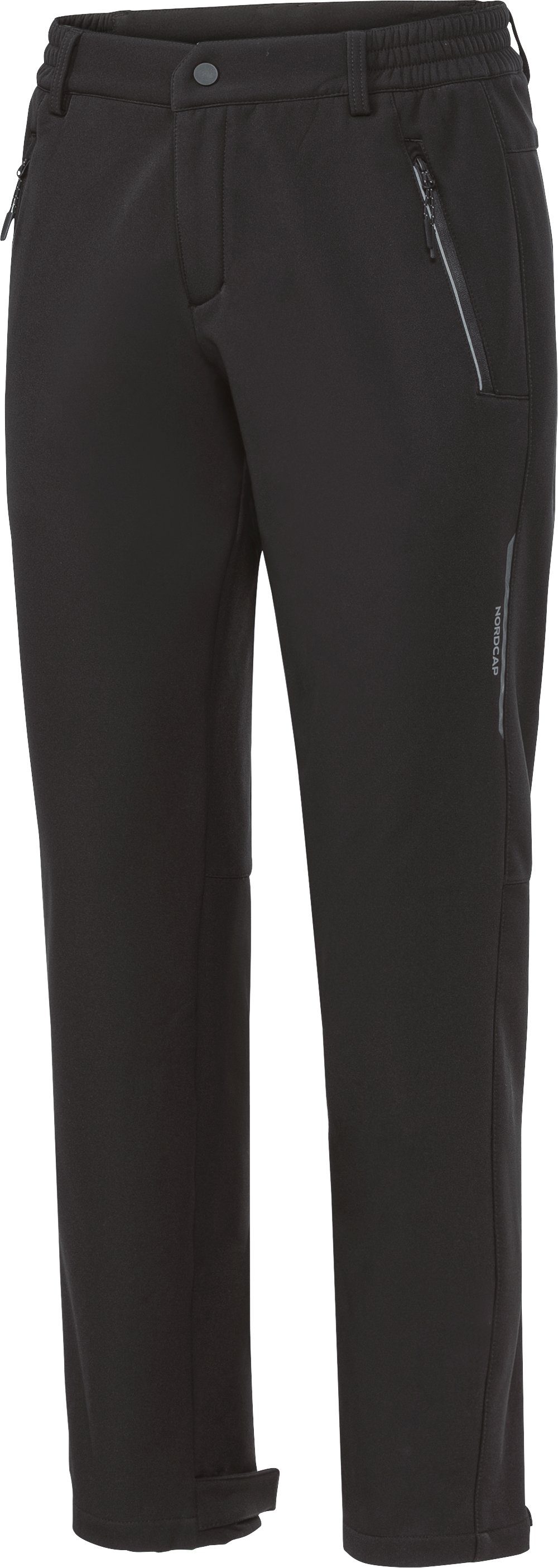 Nordcap Softshellhose mit elastischem Bund und wärmendem Fleece-Innenfutter