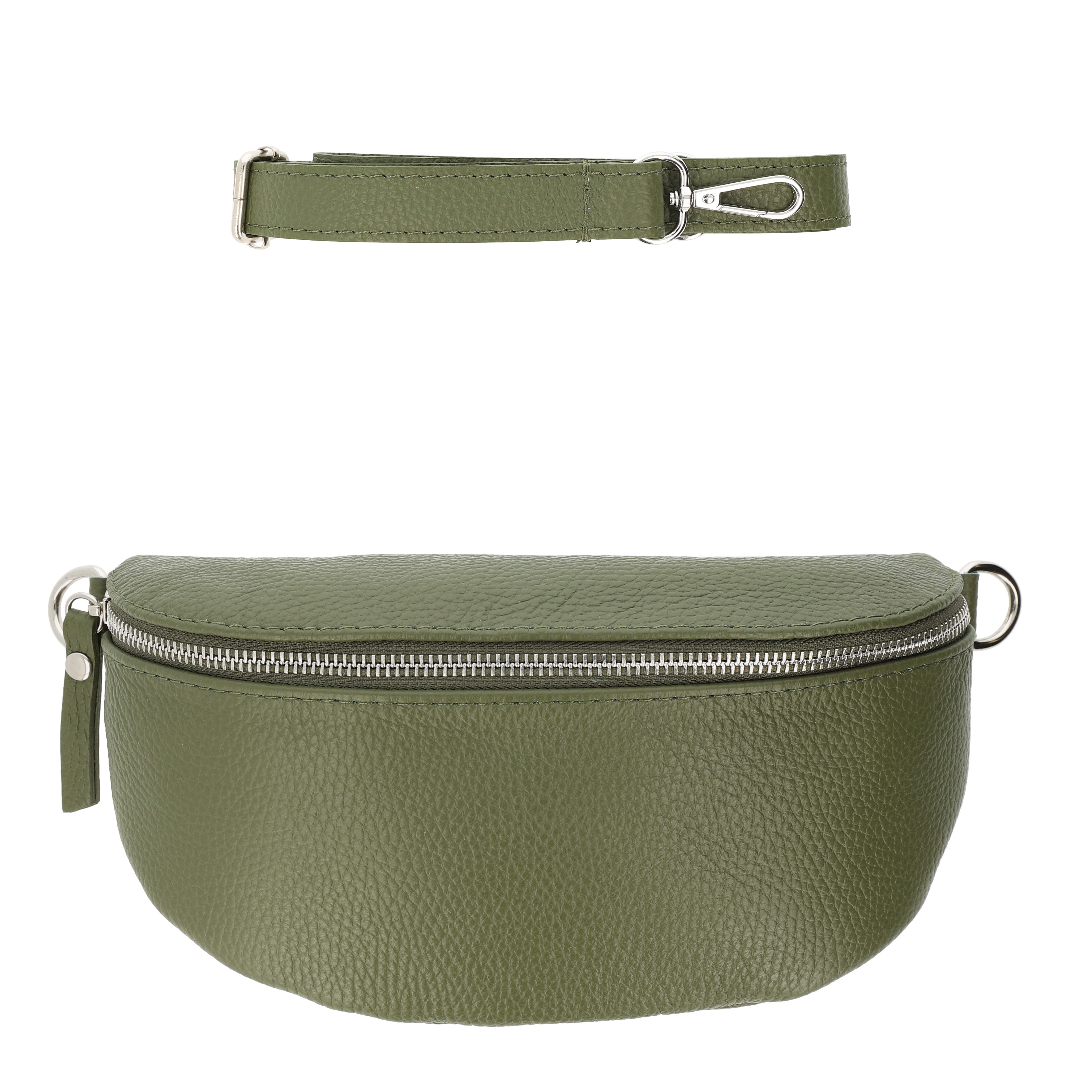 Gürteltasche Bauchtasche Leder Damen, Crossbody Bags Damen, Echte Ledertaschen