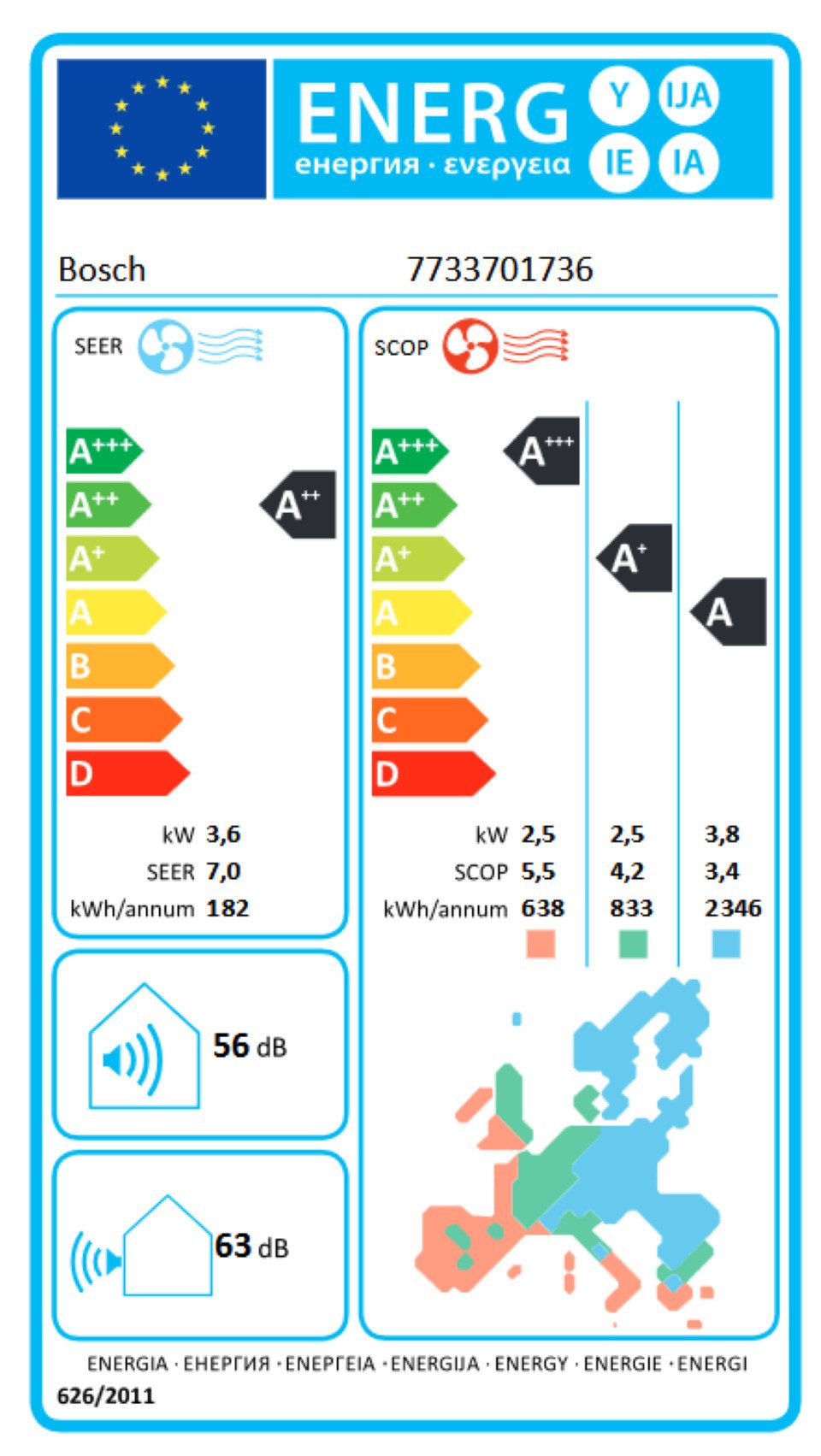 BOSCH Split-Klimagerät CLIMATE 3000i Set35WE günstig online kaufen