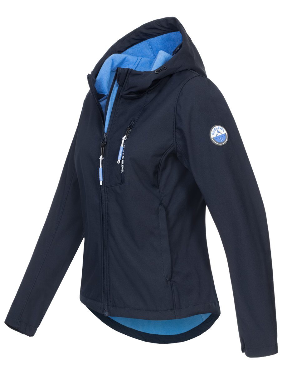 SUBLEVEL Softshelljacke Damen Frühlings Jacke Softshell günstig online kaufen