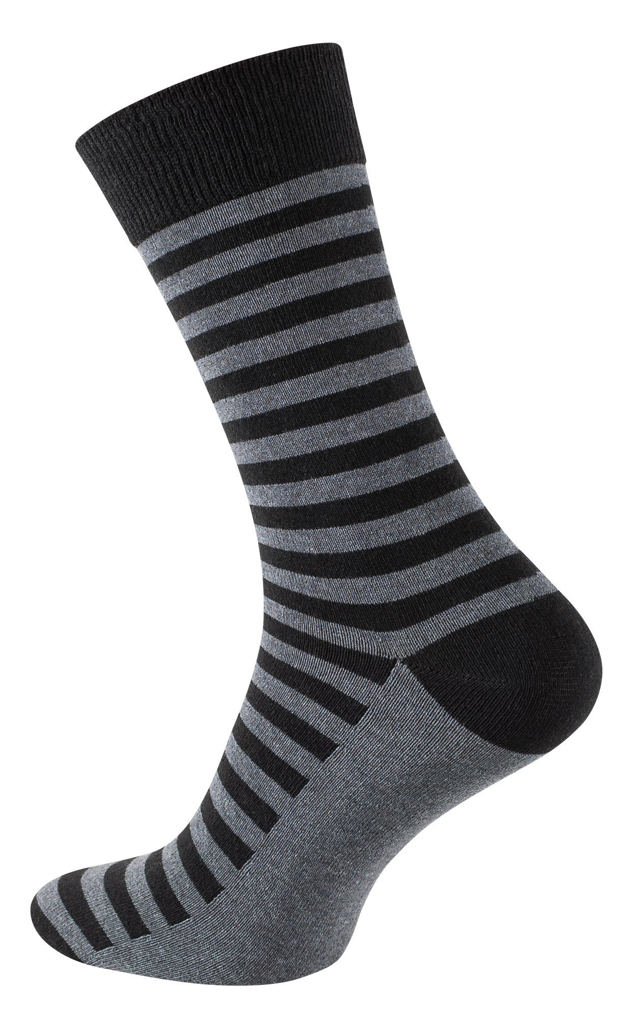 Cotton Prime® Socken mit Totenkopf-Design (8-Paar)