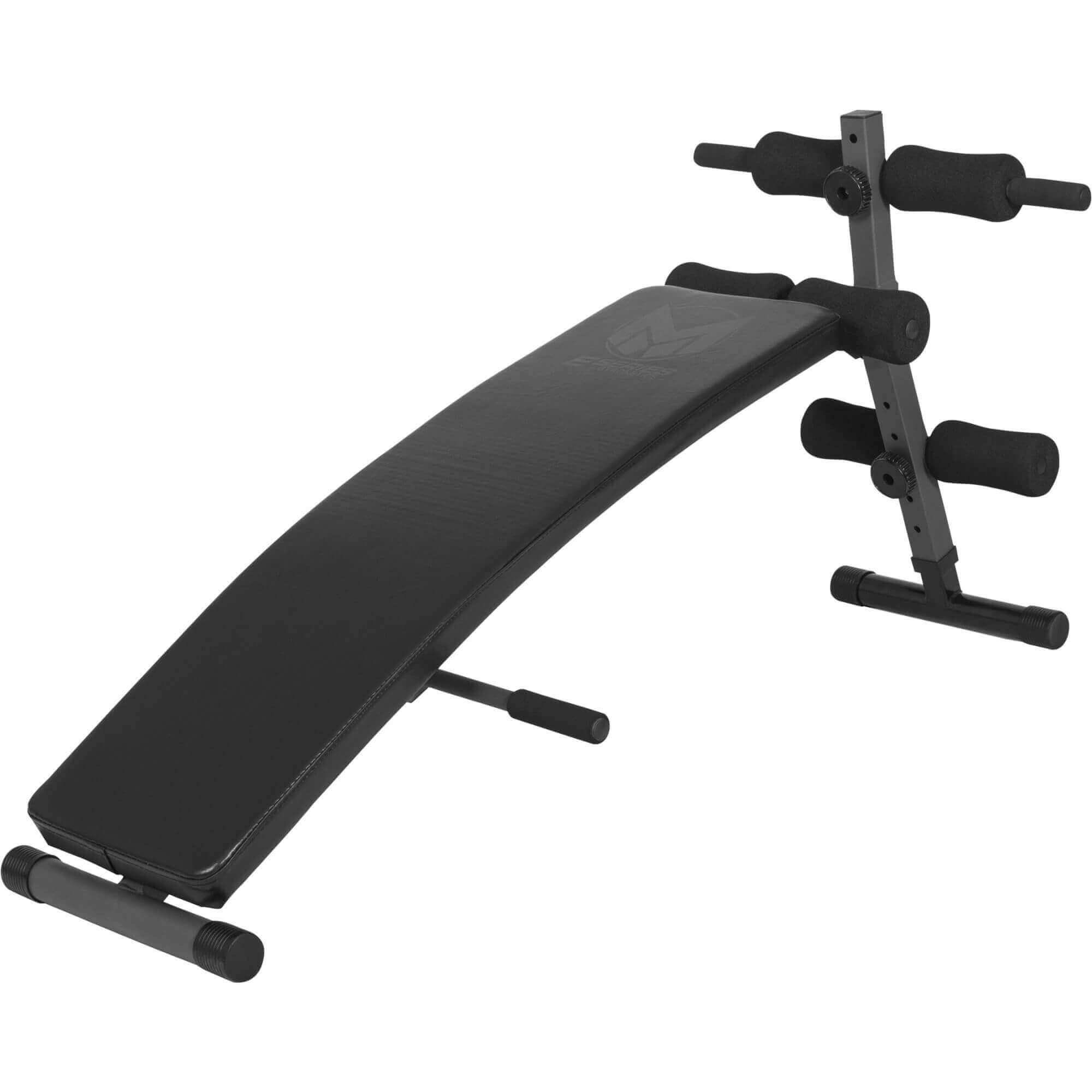 Bauchtrainer Sit Up Bank, Klappbar, Verstellbar - Trainingsbank, Hantelbank