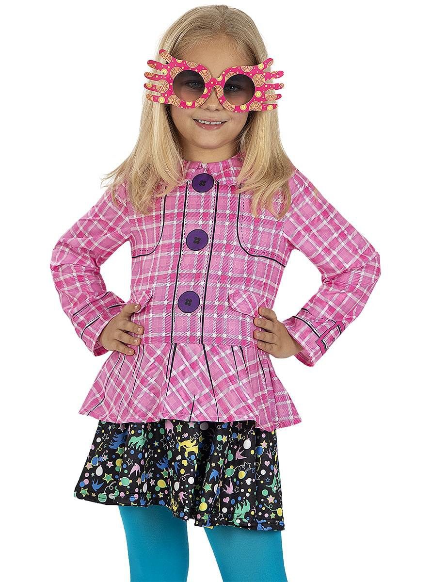 Metamorph Zauberer-Kostüm Harry Potter – Luna Lovegood Kostüm für Kinder, Die eigenwillige Kleidung der exentrischen Zauberschülerin