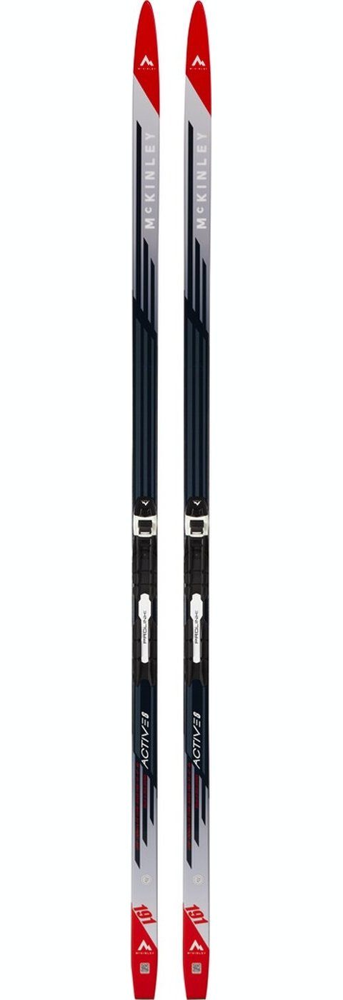 Langlaufski Ux.-Langlauf-Set Active 8 Grip + Pr