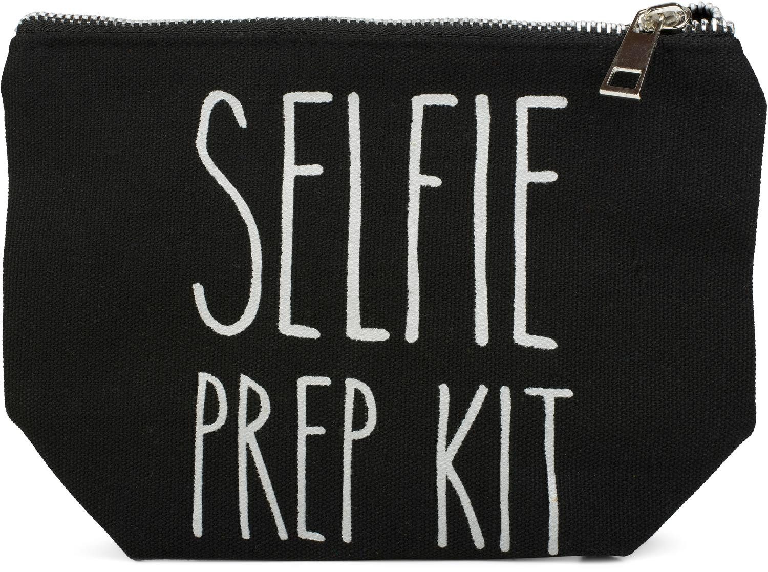 styleBREAKER Kosmetiktasche Statement Beautybag SELFIE PREP KIT (1-tlg)