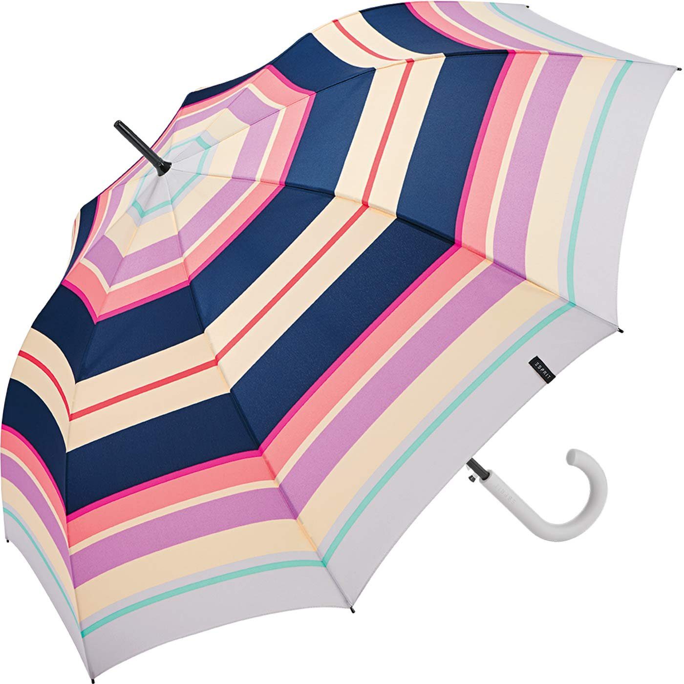 Esprit Stockregenschirm Damen-Stockschirm groß und stabil günstig online kaufen