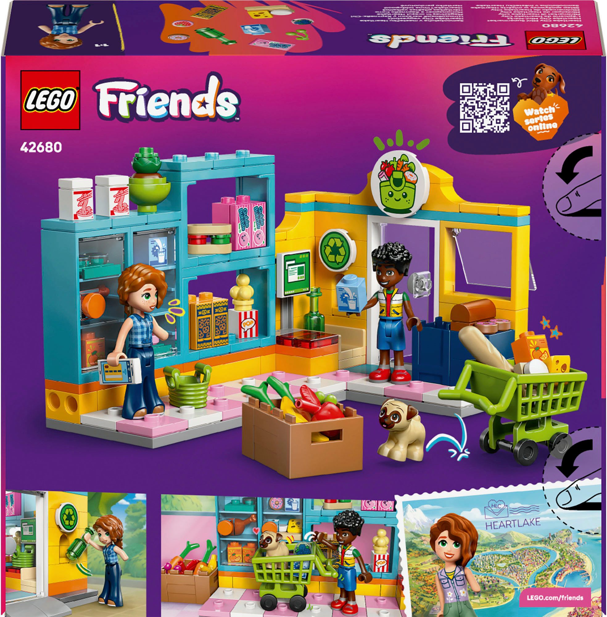 LEGO® Heartlake City Mini-Markt (42680), LEGO Friends Konstruktionsspielste günstig online kaufen