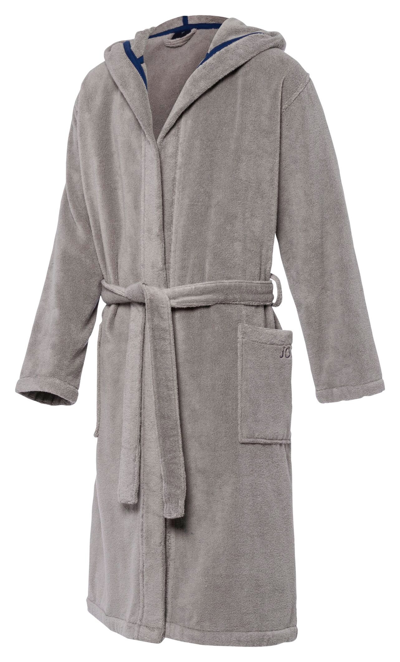 JOOP! Bademantel JOOP! LIVING - BADEMANTEL Herren-Kapuze, Textil