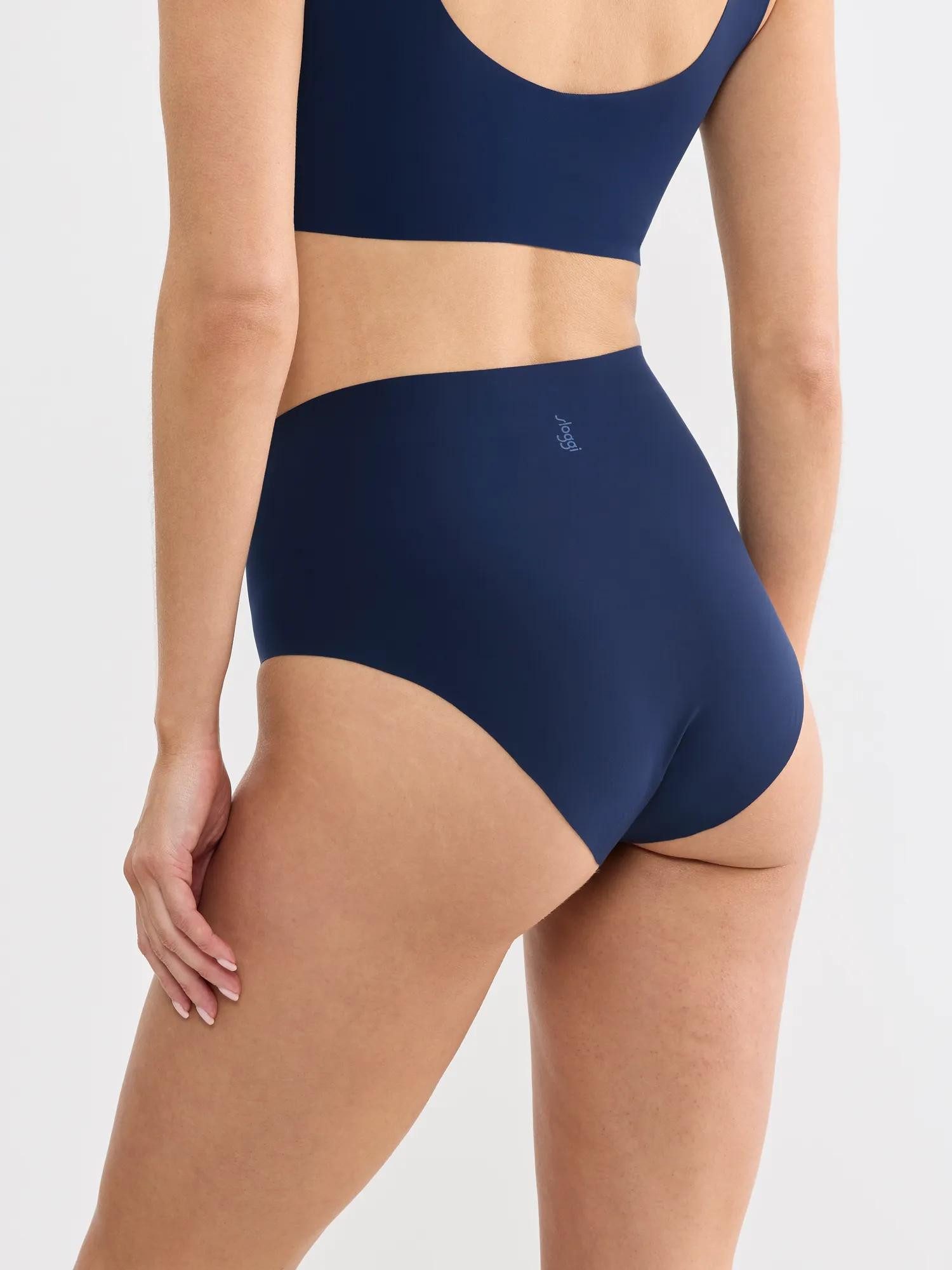 sloggi High-Waist-Slip ZERO Feel 2.0 feine Mikrofaser, atmungsaktiv, mit hoher Taille, ultraleicht – Bild 3 von 5
