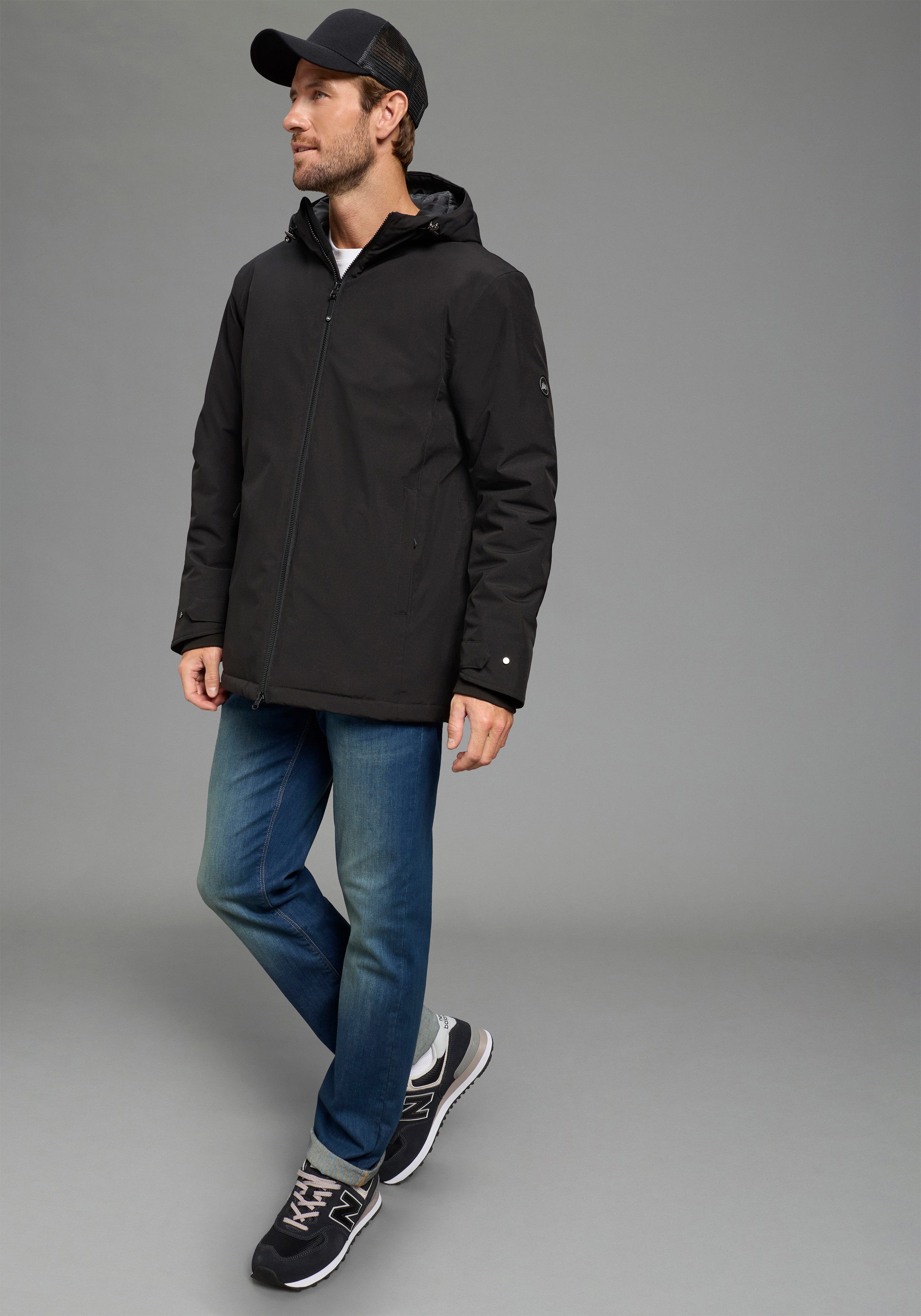 Polarino Funktionsjacke Wärmend, winddicht, wasserabweisend, Übergangsjacke – Bild 4 von 5