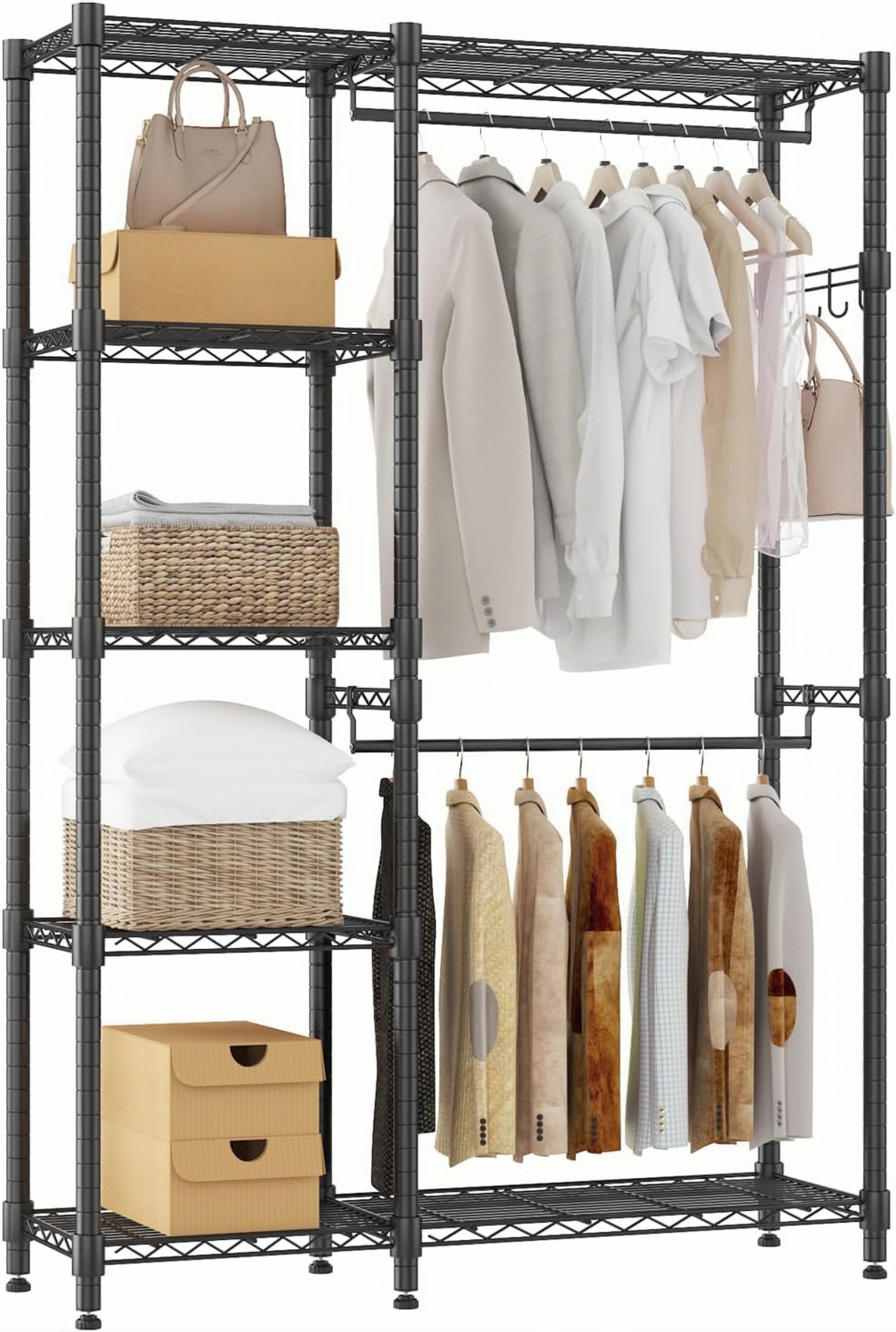 Angoily Kleiderstangen Adapter 10 Stück - Verbindungsstücke Für Kleiderständer