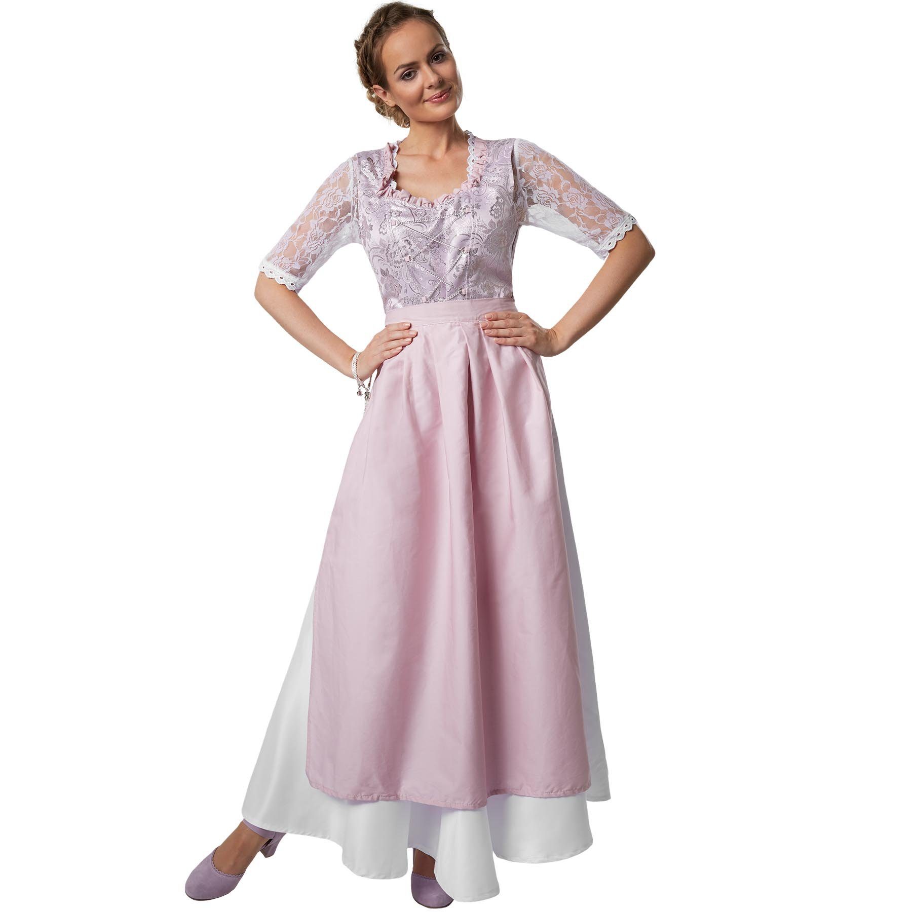 dressforfun Дирндль Frauenkostüm Maxi-Dirndl Neuschwanstein Modell 1