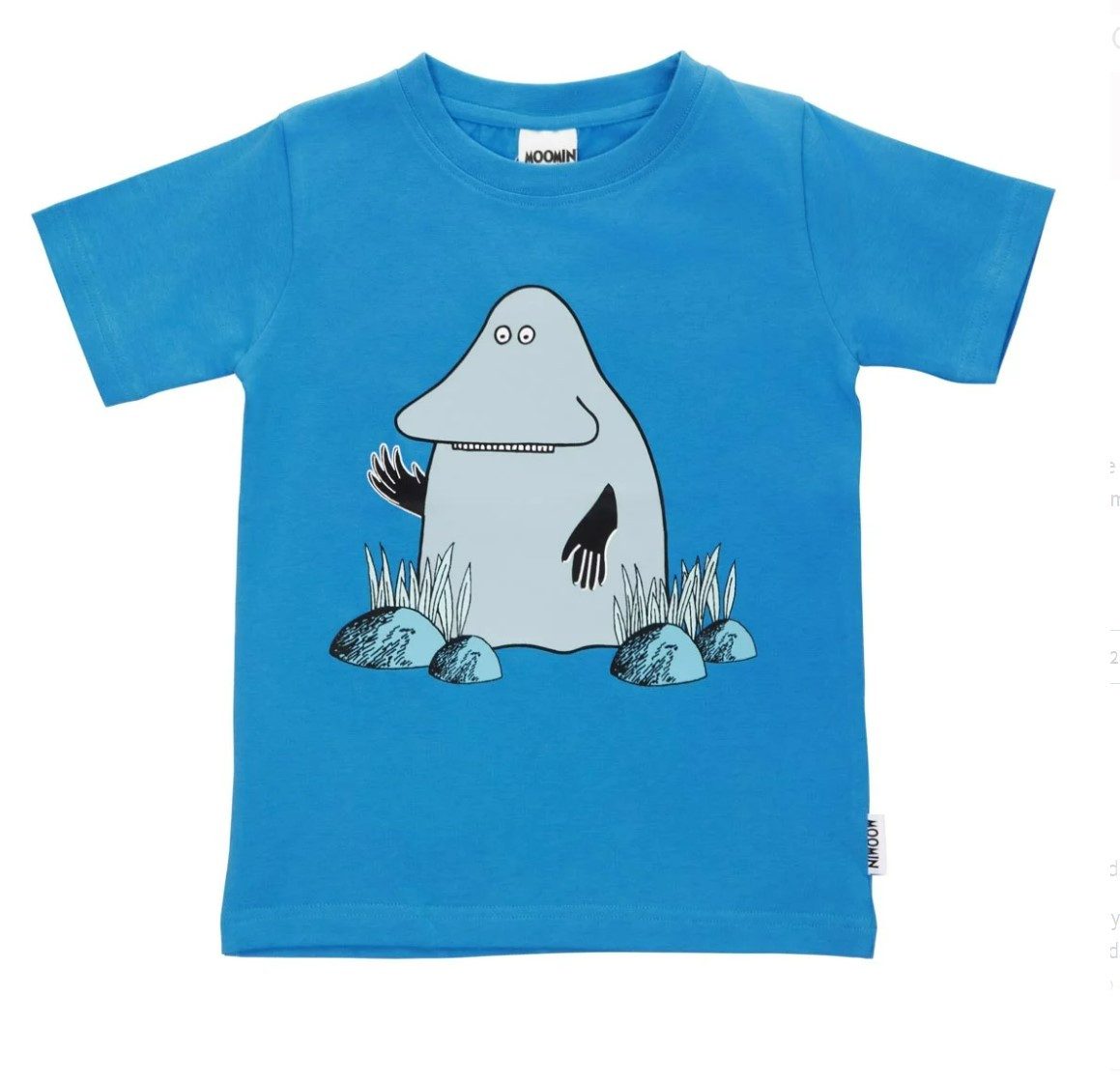 Moomin by Martinex Print-Shirt Martinex Kids T-Shirt blau mit Groke Print