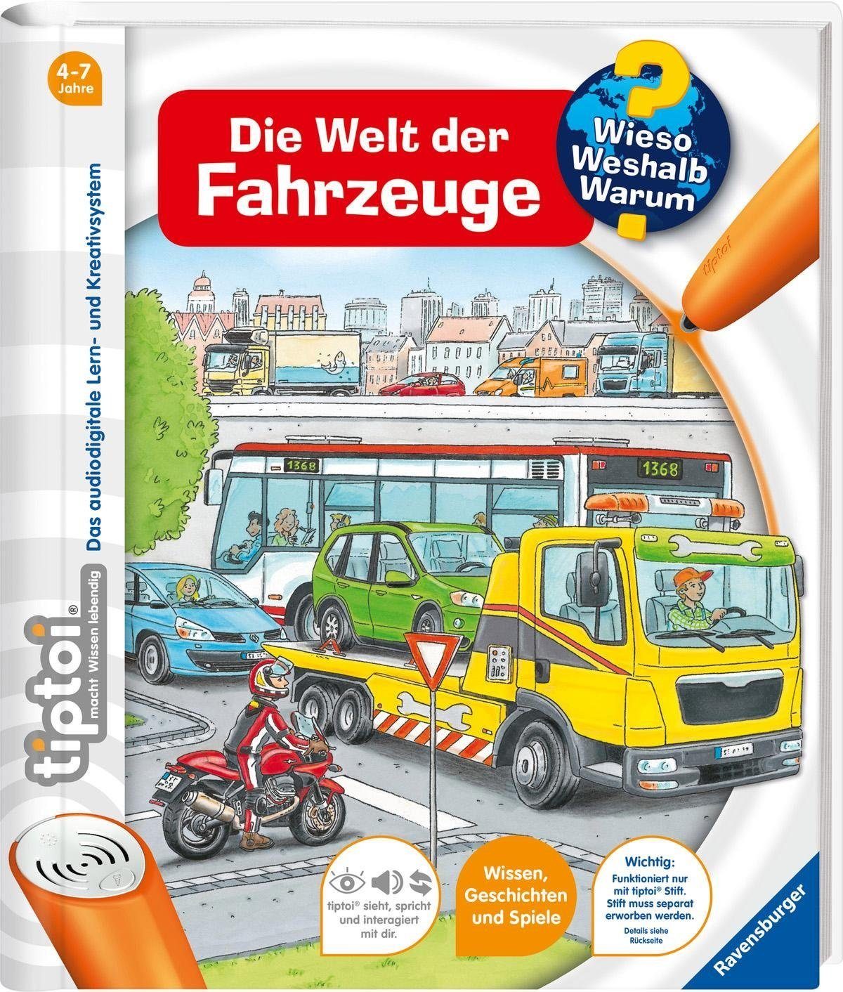 Buch tiptoi® Die Welt der Fahrzeuge