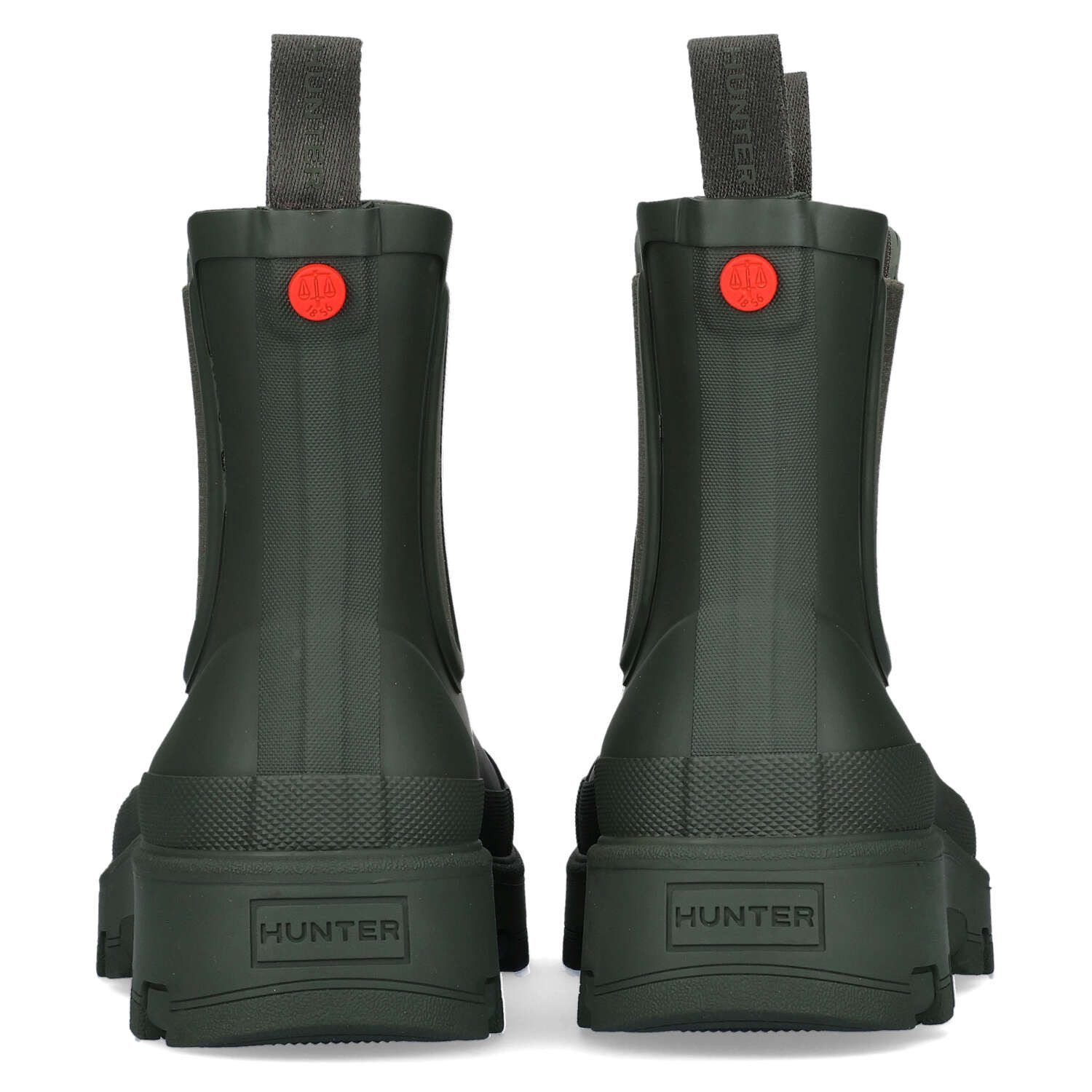 Hunter Hunter Elements Elastic Chelsea Boot Dark Olive Sneaker