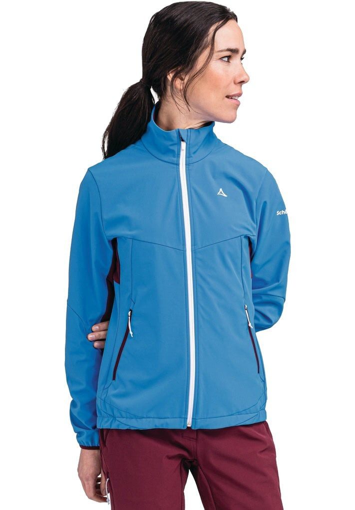 Softshelljacke Rinnen (atmungsaktiv, elastisch) blau Damen