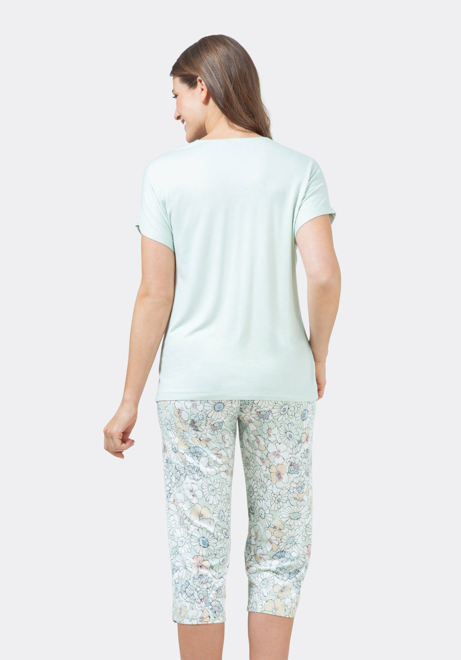 Hajo Capri-Pyjama (2 tlg) Viskose Qualität Feine