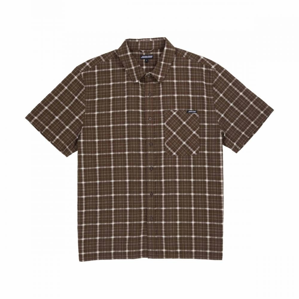 Santa Cruz Karohemd - Kurzarmhemd Herren - Hemd - Herrenhemd