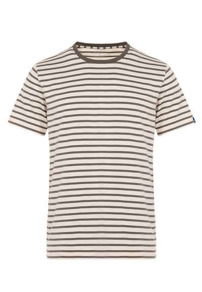 Elkline T-Shirt Johann Basic Streifen Jersey Shirt