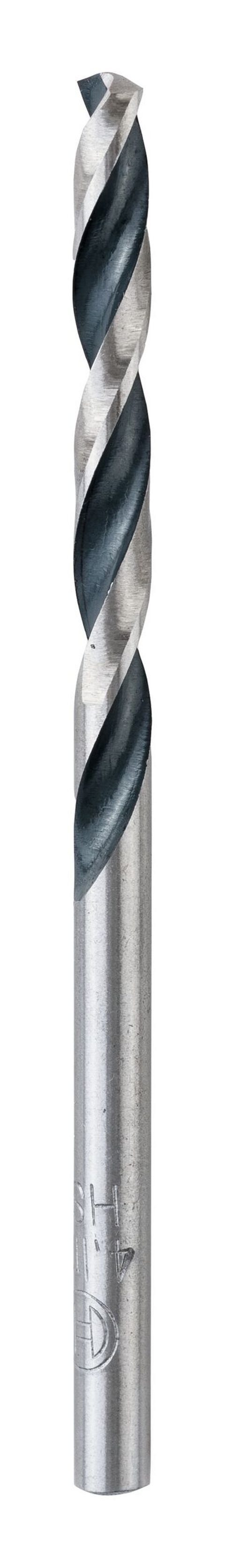 BOSCH Metallbohrer, (10 Stück), HSS PointTeQ (DIN 338) Metallspiralbohrer - 4,1 mm - 10er-Pack
