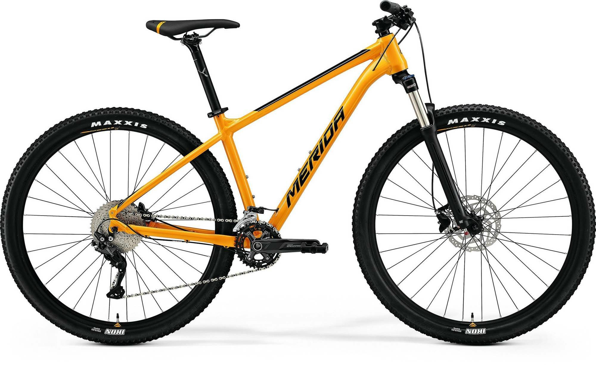 Merida Mountainbike MTB Hardtail BIG.SEVEN 300 ORANGE 27,5" Diamant, 20 Gang Shimano Shimano Deore M4120 Shadow Schaltwerk