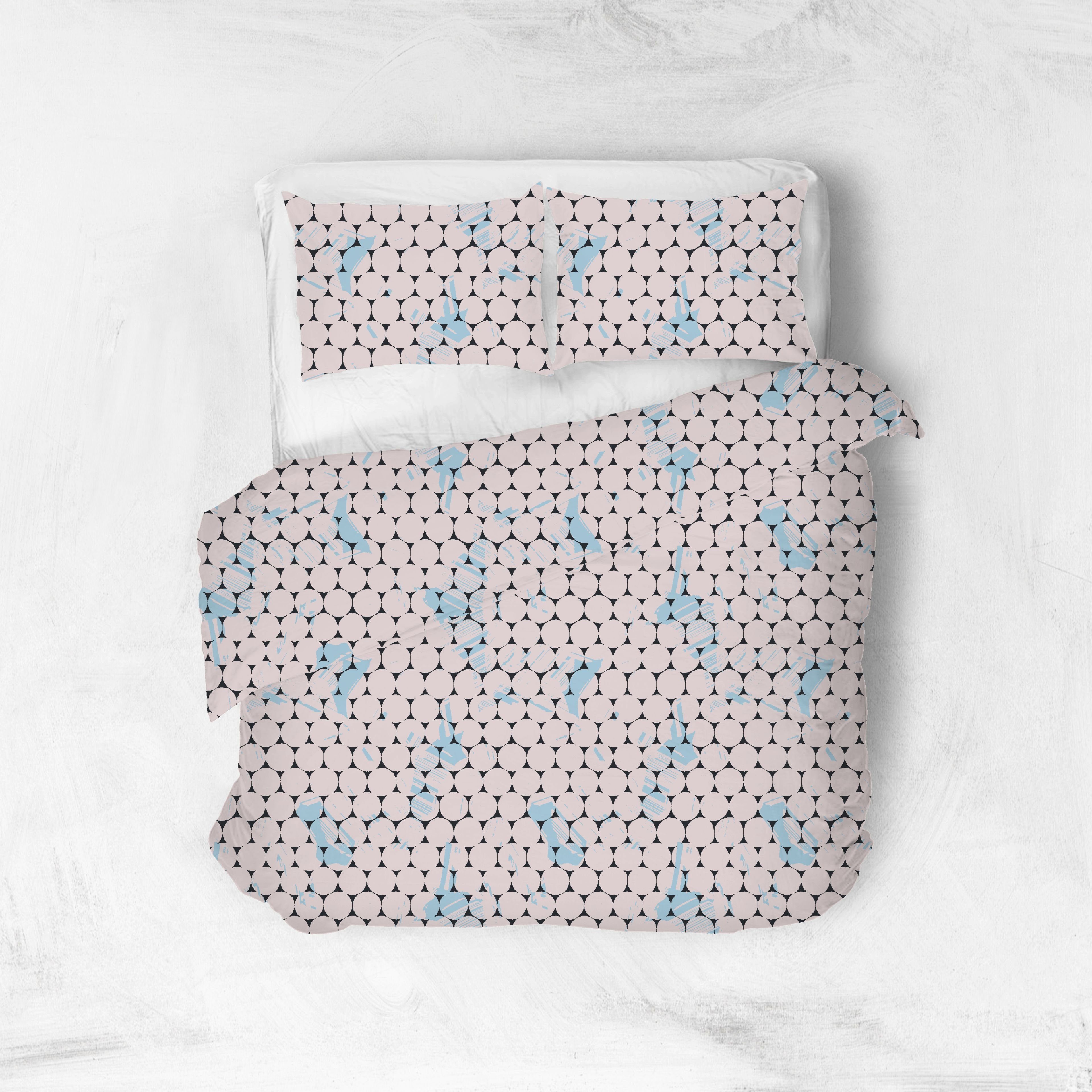 SENSE EIGHT Bettwäsche ANT GAME, Mako-Satin, 2 teilig, Mako-Satin, 100% Baumwolle, seidig glänzend, mit Reißverschluss