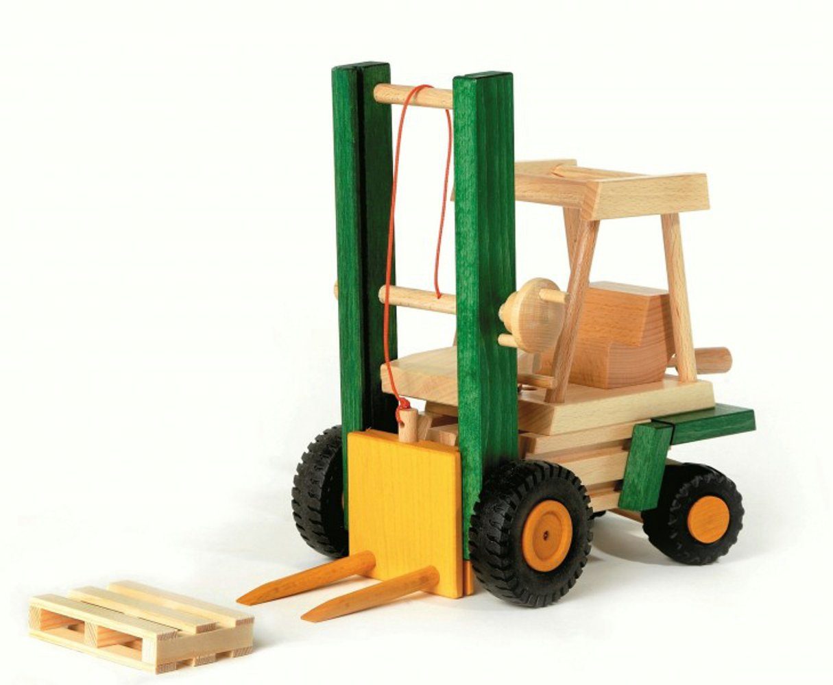 ERST-HOLZ Spielzeug-Auto »928-4006«, uniwood Gabelstapler nachhaltiges  Holzspielzeug Forklift Lastenheber 928 4006 online kaufen | OTTO